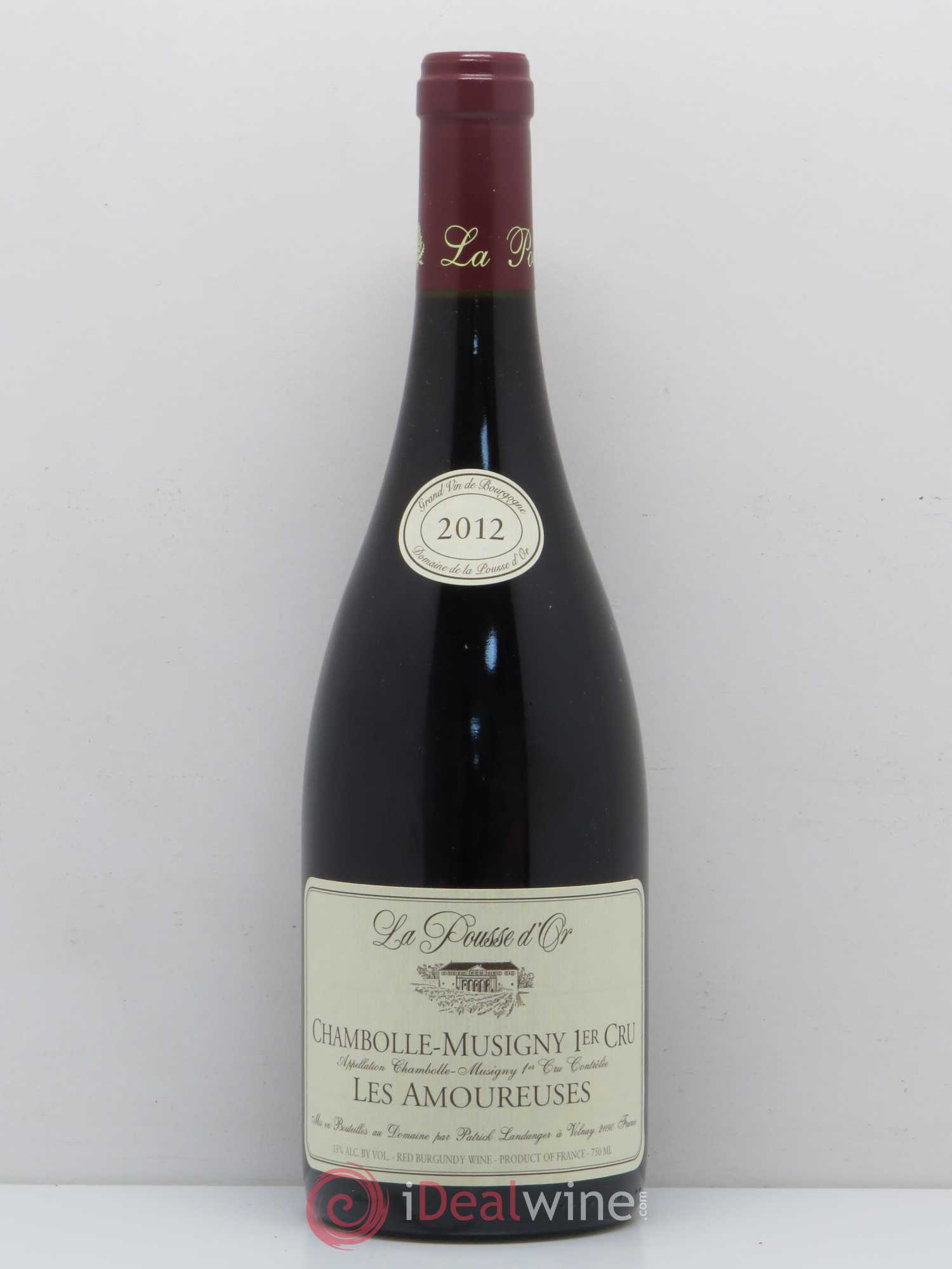 Chambolle-Musigny 1er Cru Les Amoureuses La Pousse d'Or (Domaine de) 2012 - Lot de 1 bouteille - 0