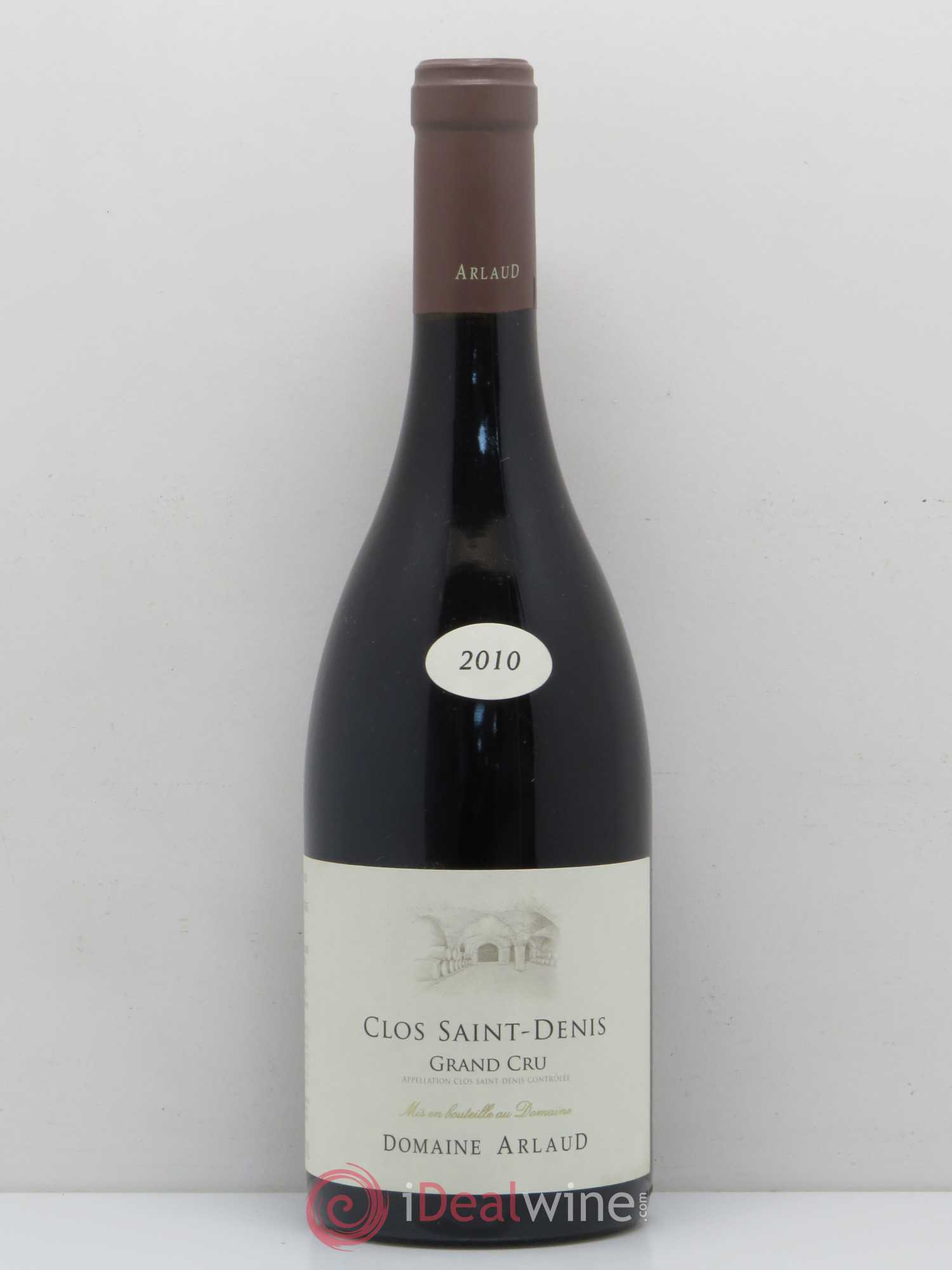 Clos Saint-Denis Grand Cru Arlaud 2010 - Lot de 1 bouteille - 0