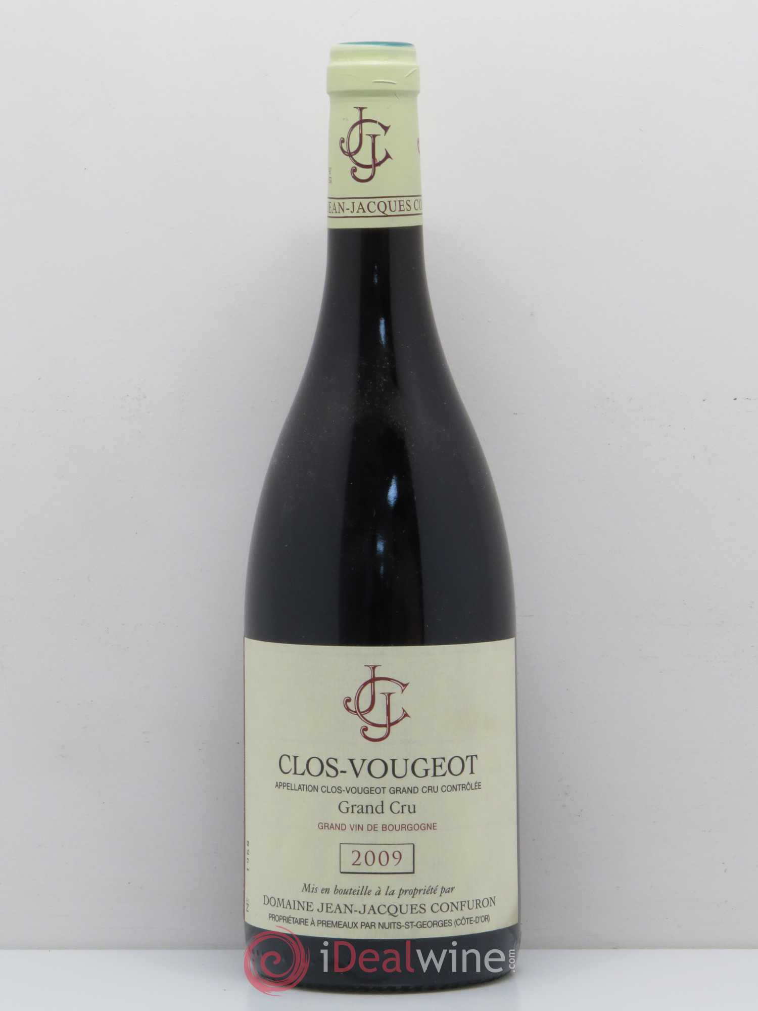 Clos de Vougeot Grand Cru Christian Confuron 2009 - Lot de 1 bouteille - 0