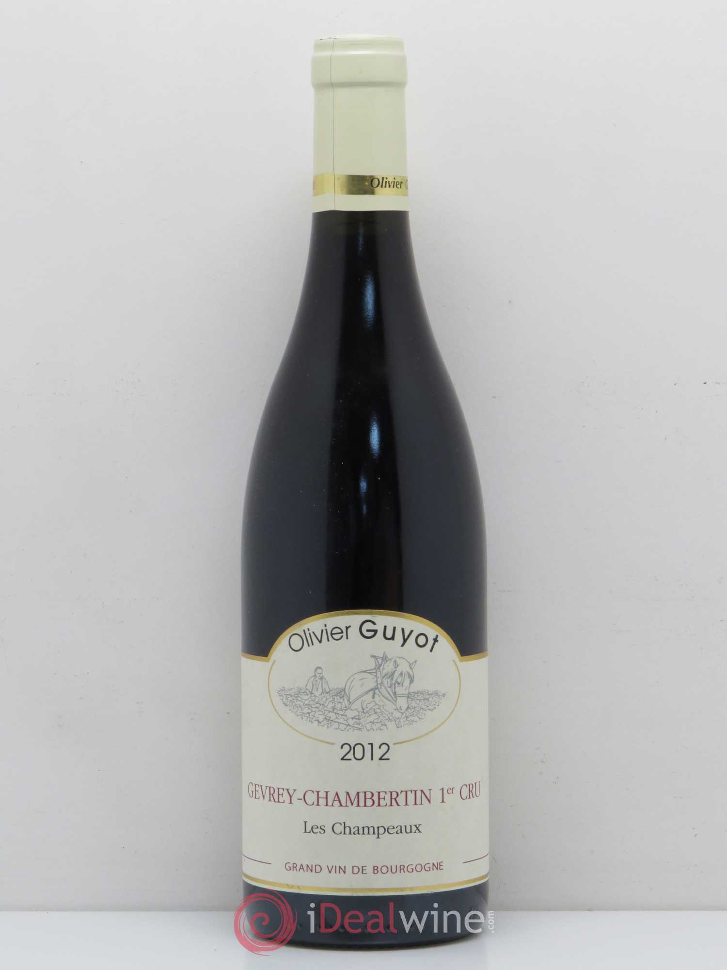 Gevrey-Chambertin 1er Cru Les Champeaux Olivier Guyot (Domaine de) (sans prix de réserve) 2012 - Lot de 1 bouteille - 0