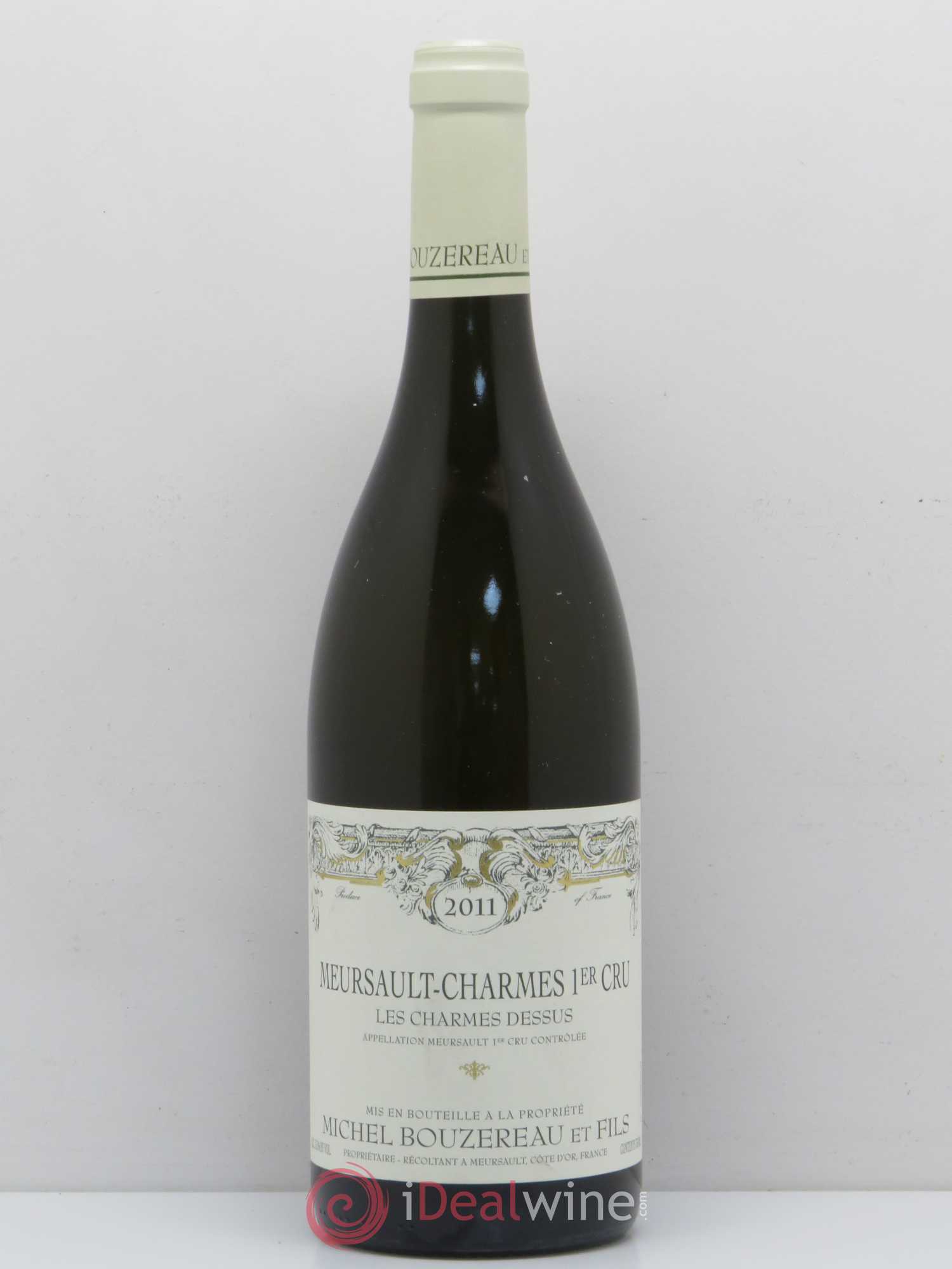 Meursault 1er Cru Charmes Les Charmes Dessus Michel Bouzereau et Fils (Domaine) Les charmes dessus 2011 - Posten von 1 Flasche - 0