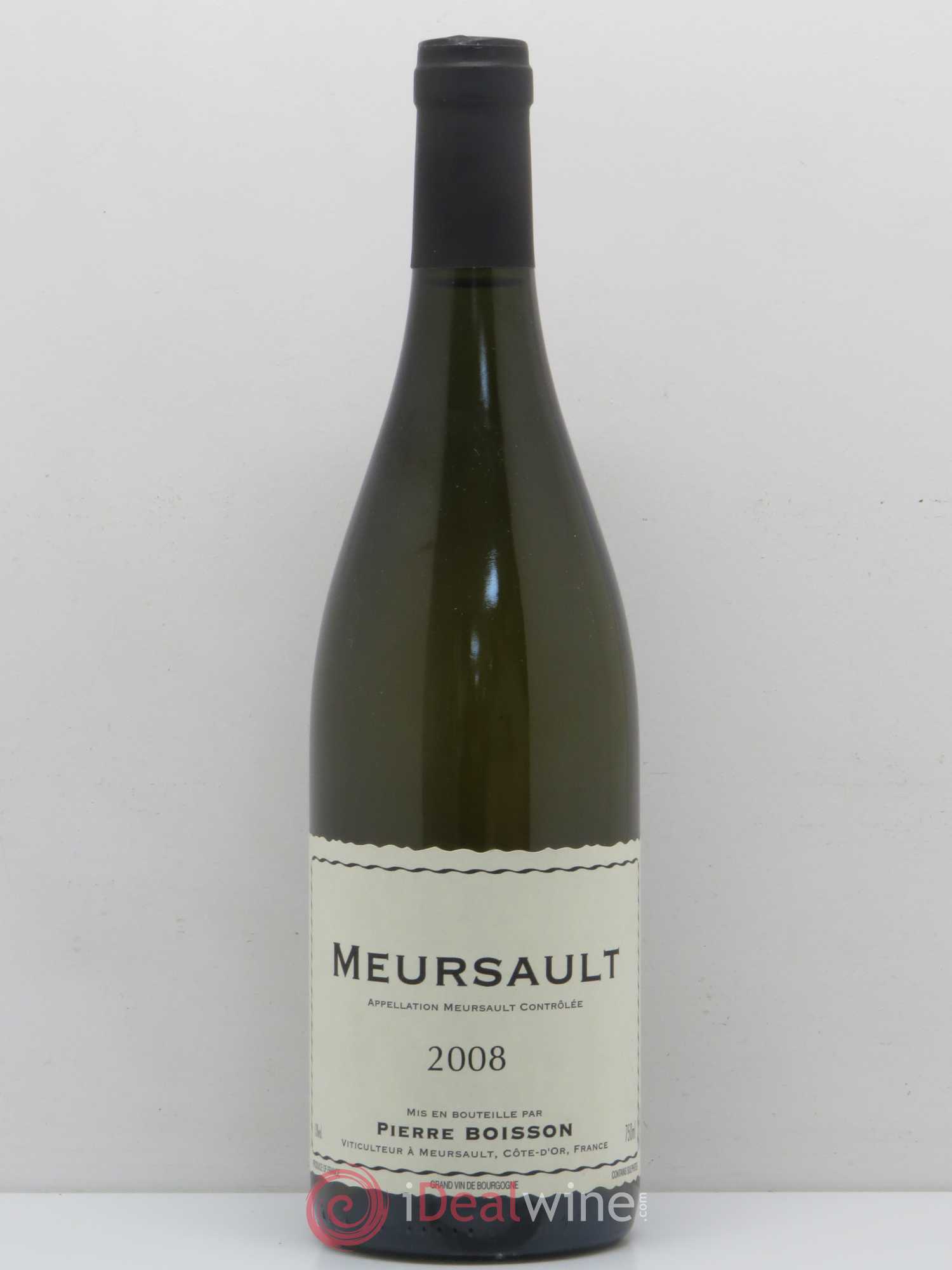 Meursault Pierre Boisson (Domaine) 2008 - Lot de 1 bouteille - 0