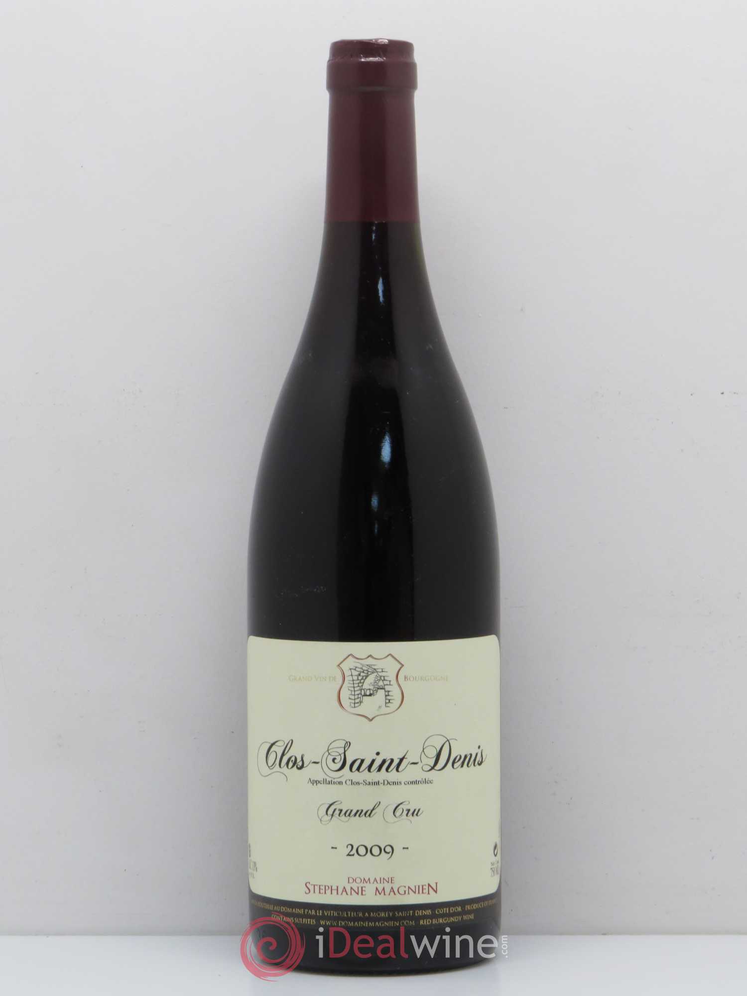 Clos Saint-Denis Grand Cru Stéphane Magnien (Domaine) 2009 - Lot de 1 bouteille - 0