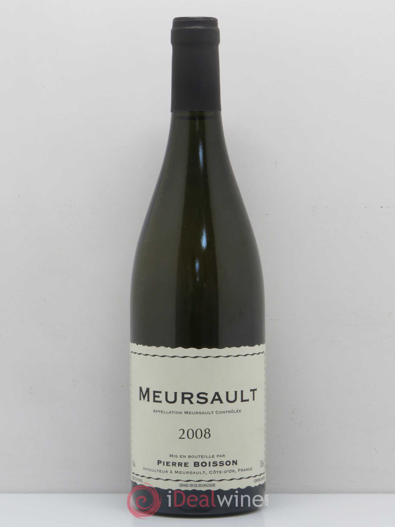 Meursault Pierre Boisson (Domaine) 2008 - Lot de 1 bouteille - 0