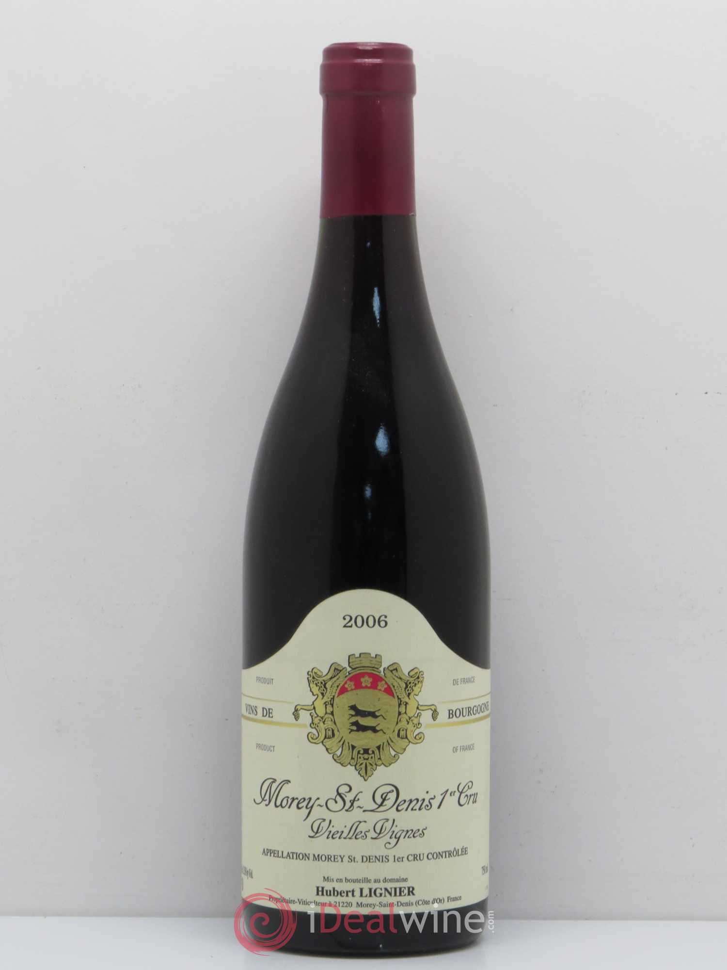 Morey-Saint-Denis Vieilles Vignes Hubert Lignier (Domaine) 2006 - Lot de 1 bouteille - 0