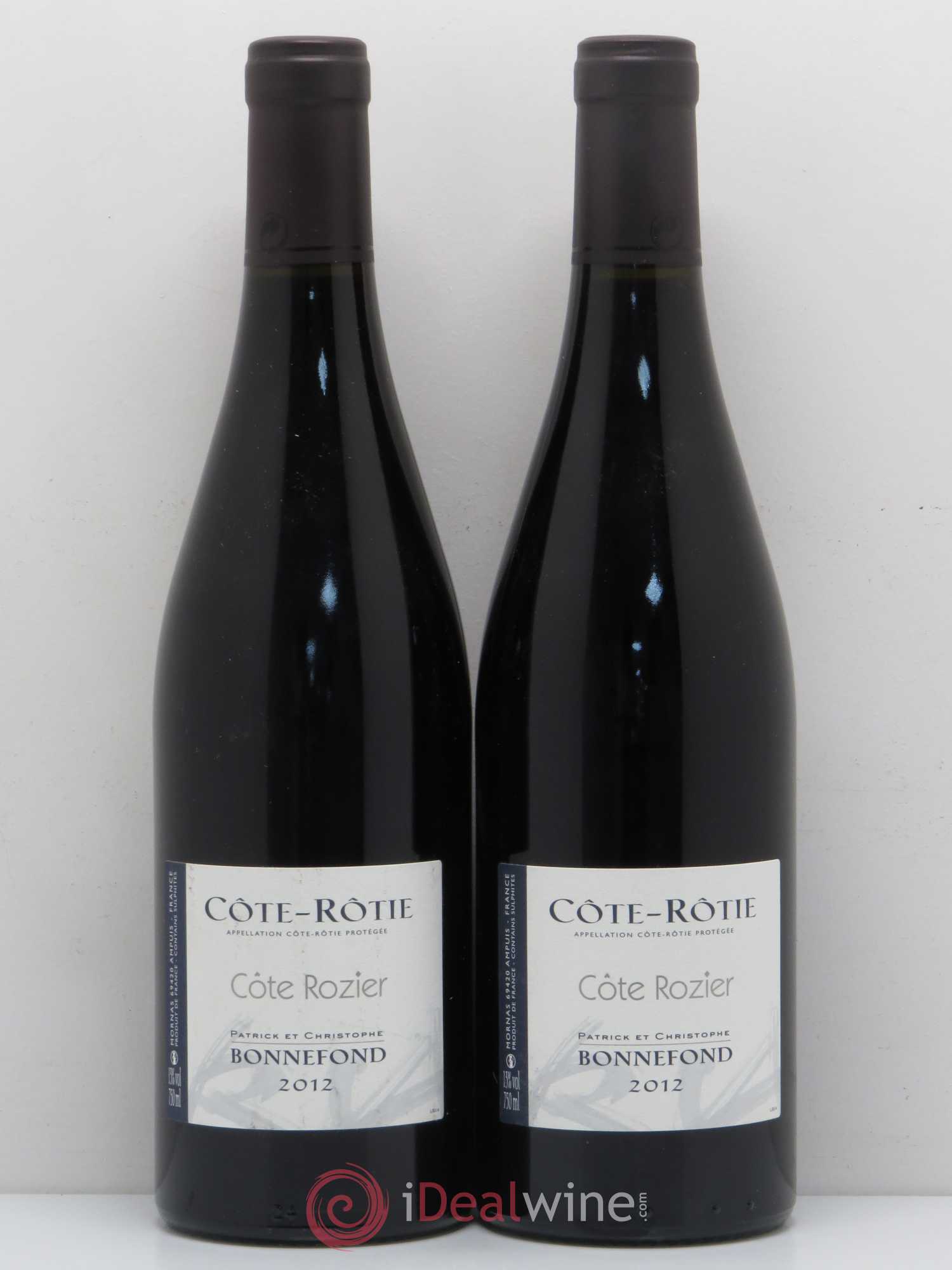 Côte-Rôtie Côte Rozier Domaine Bonnefond 2012 - Lot de 2 bouteilles - 0