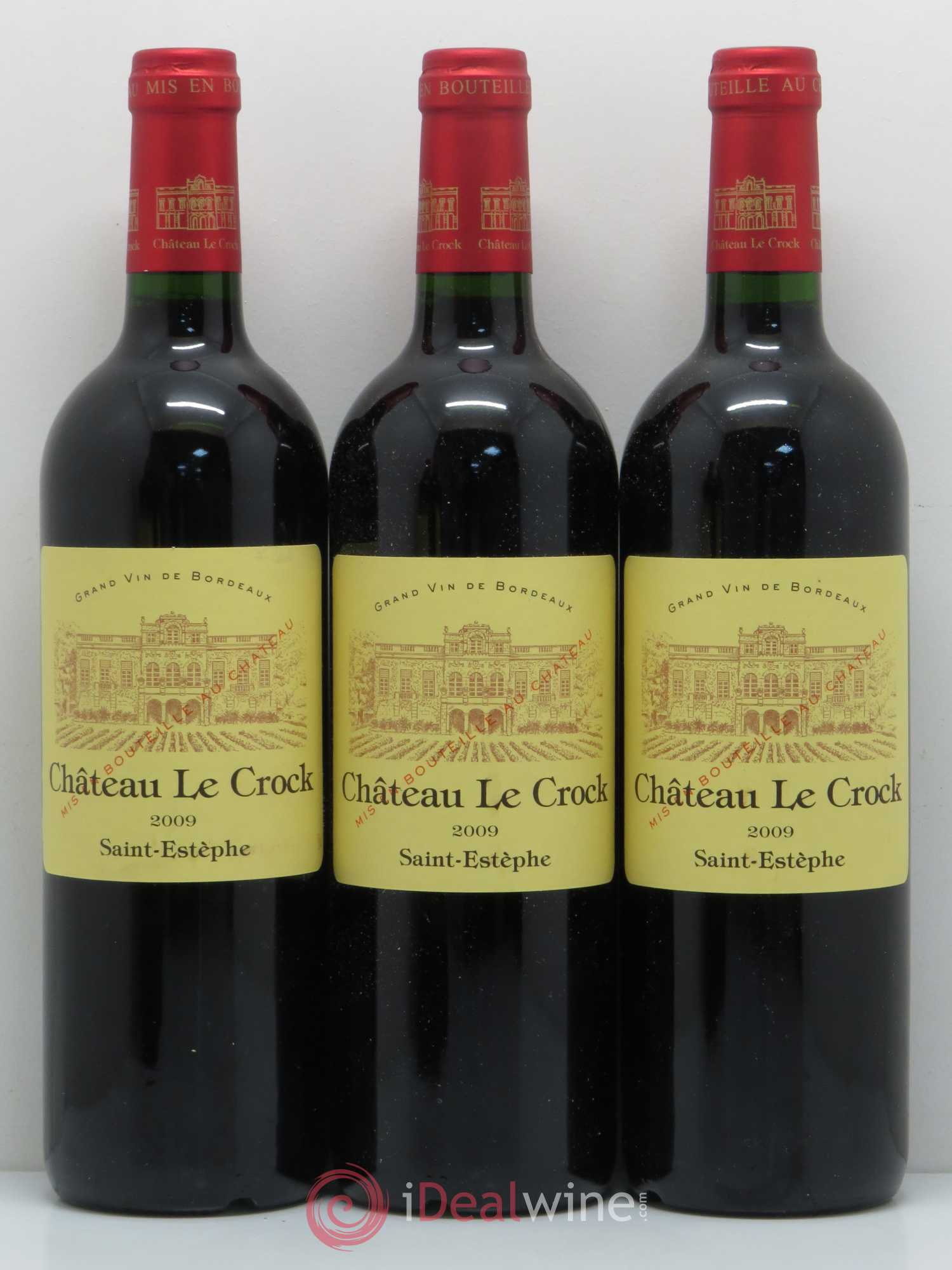 Château le Crock Cru Bourgeois 2009 - Lot de 5 bouteilles - 1