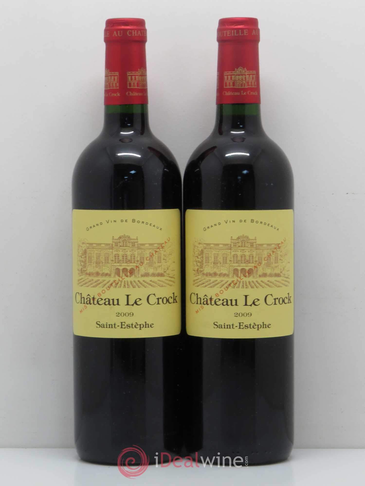 Château le Crock Cru Bourgeois 2009 - Lot de 5 bouteilles - 2