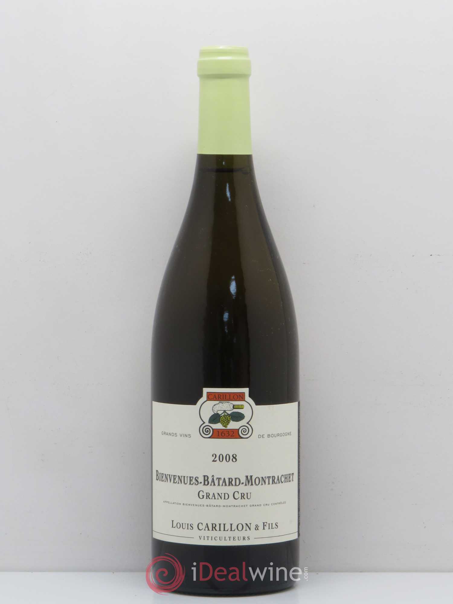 Bienvenues-Bâtard-Montrachet Grand Cru Louis Carillon & Fils 2008 - Lot de 1 bouteille - 0