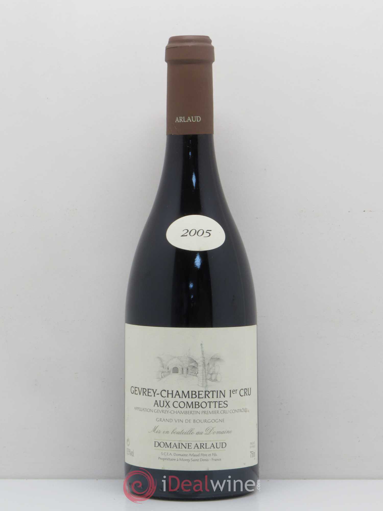 Gevrey-Chambertin 1er Cru Aux Combottes Arlaud 2005 - Lot de 1 bouteille - 0