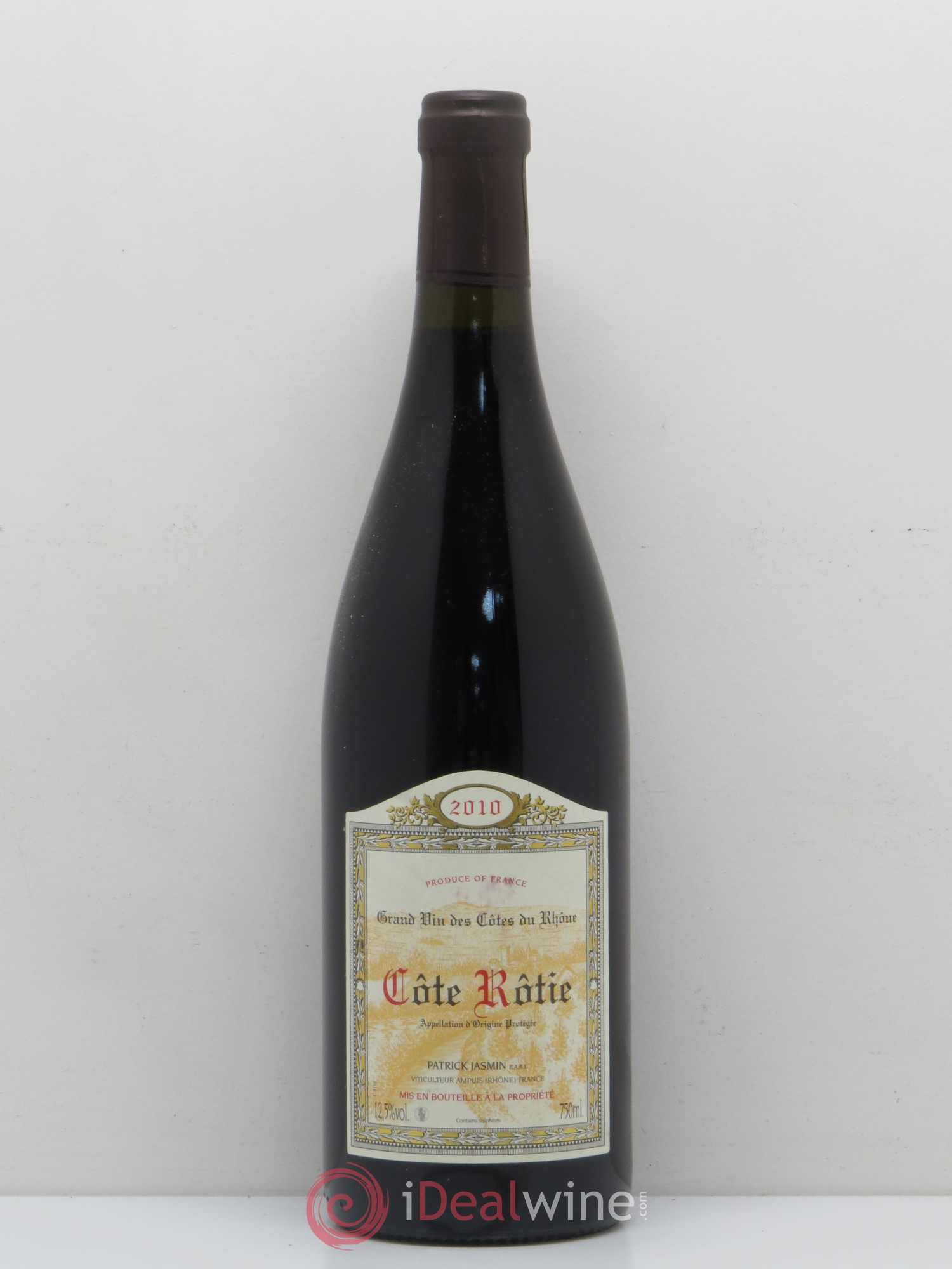 Côte-Rôtie Jasmin (Domaine) 2010 - Lot de 1 bouteille - 0