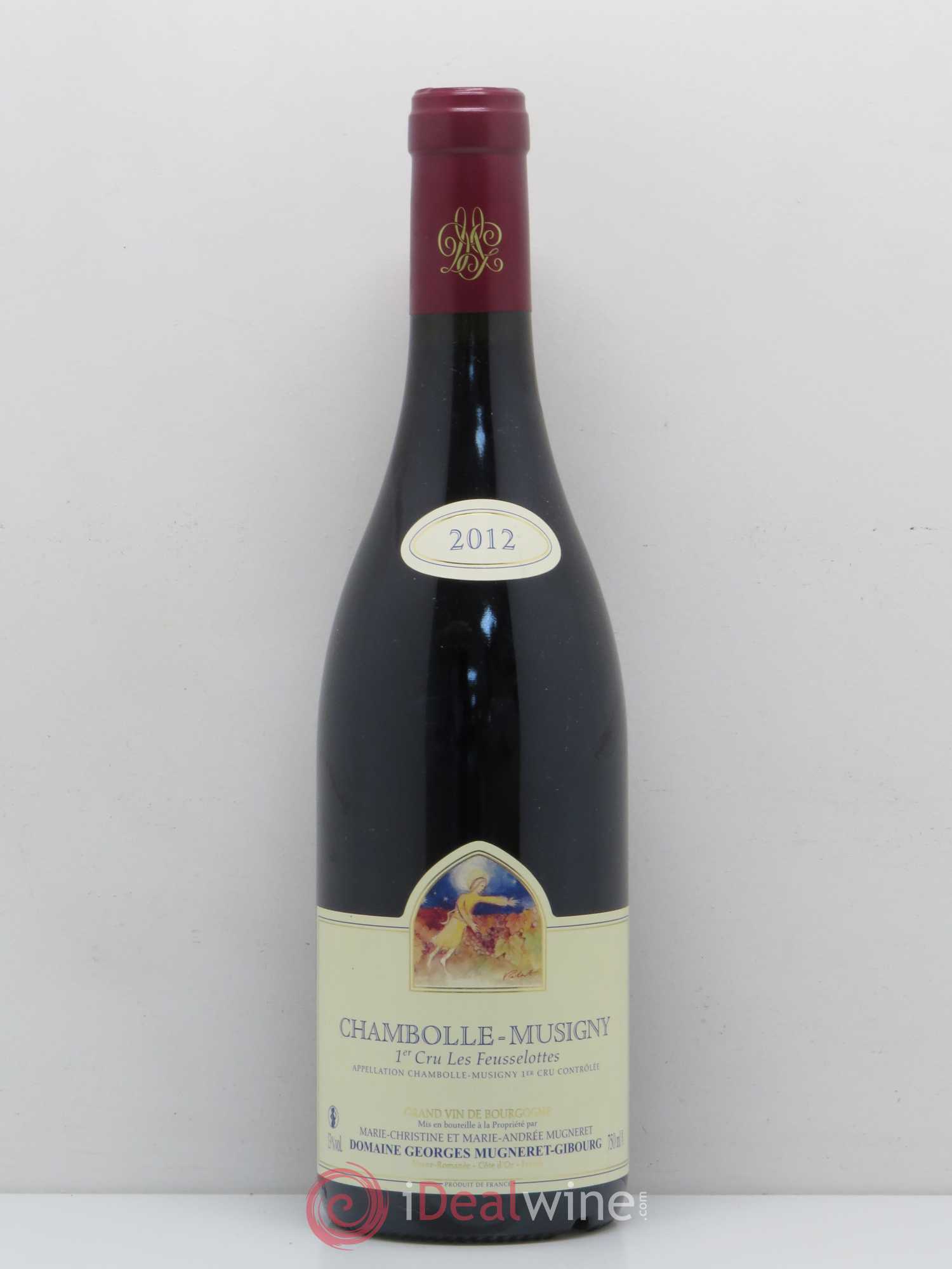 Chambolle-Musigny 1er Cru Les Feusselottes Mugneret-Gibourg (Domaine) 2012 - Lot de 1 bouteille - 0