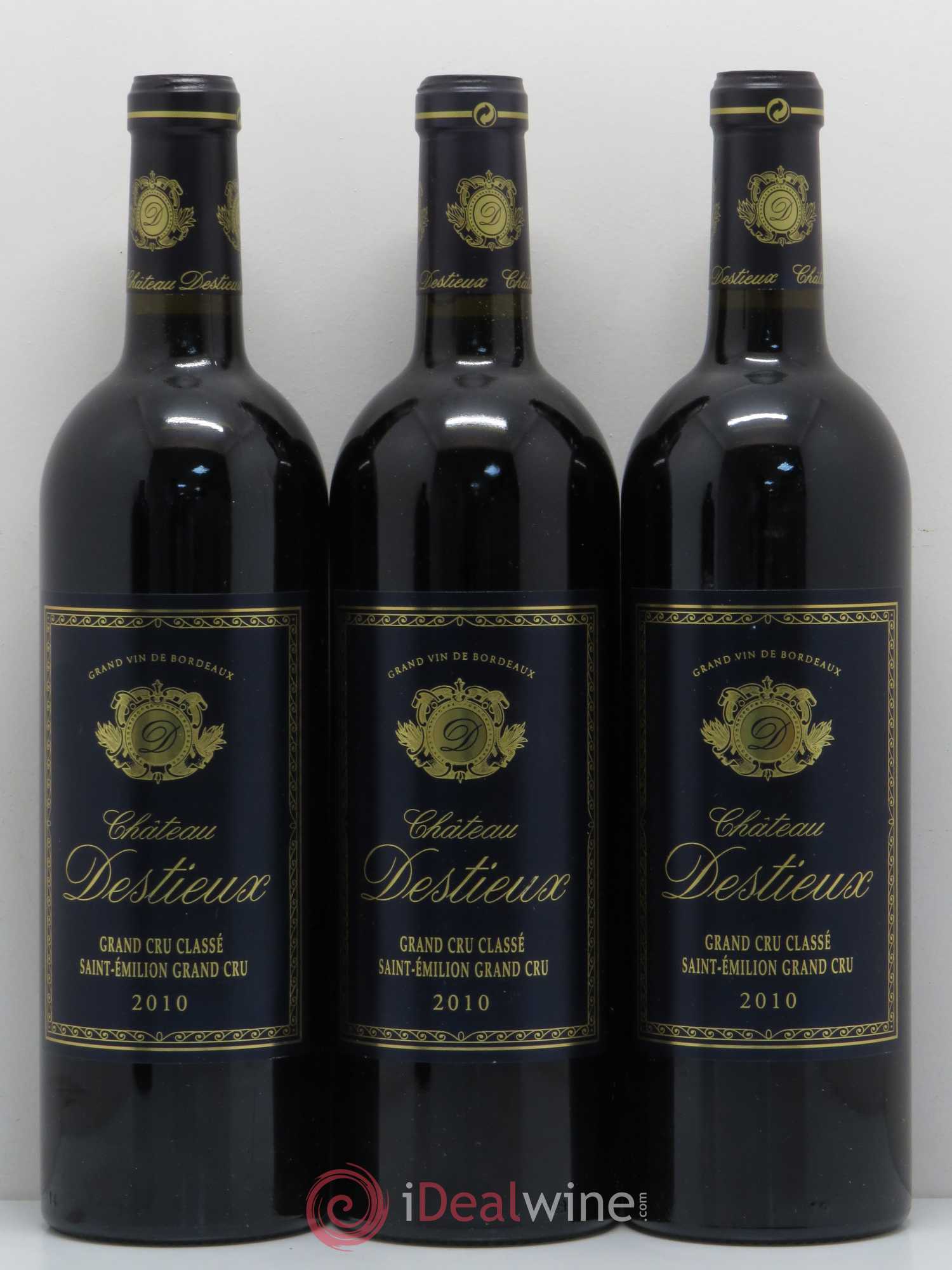 Château Destieux Grand Cru Classé 2010 - Lot de 6 bouteilles - 2