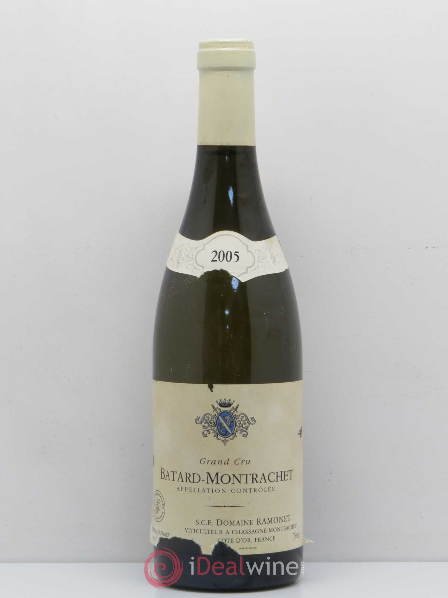 Bâtard-Montrachet Grand Cru Ramonet (Domaine) 2005 - Lot de 1 bouteille - 0