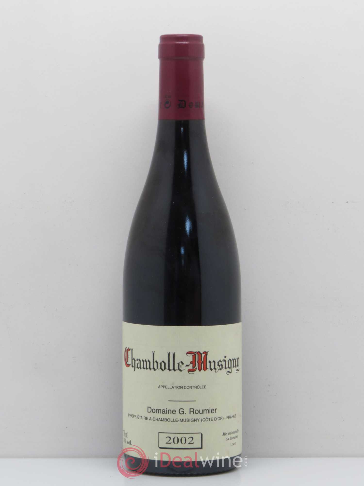 Chambolle-Musigny Georges Roumier (Domaine) 2002 - Posten von 1 Flasche - 0