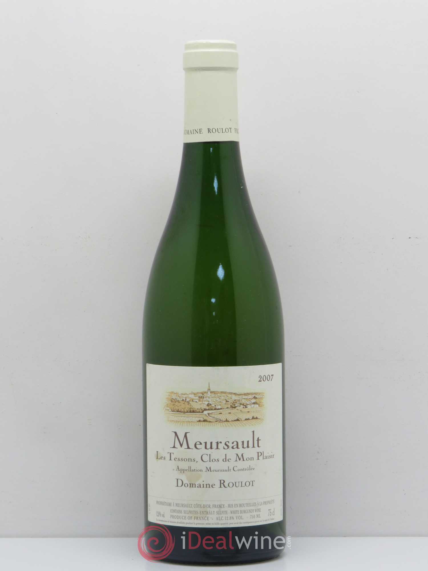 Meursault Les Tessons Clos de Mon plaisir Roulot (Domaine) 2007 - Posten von 1 Flasche - 0