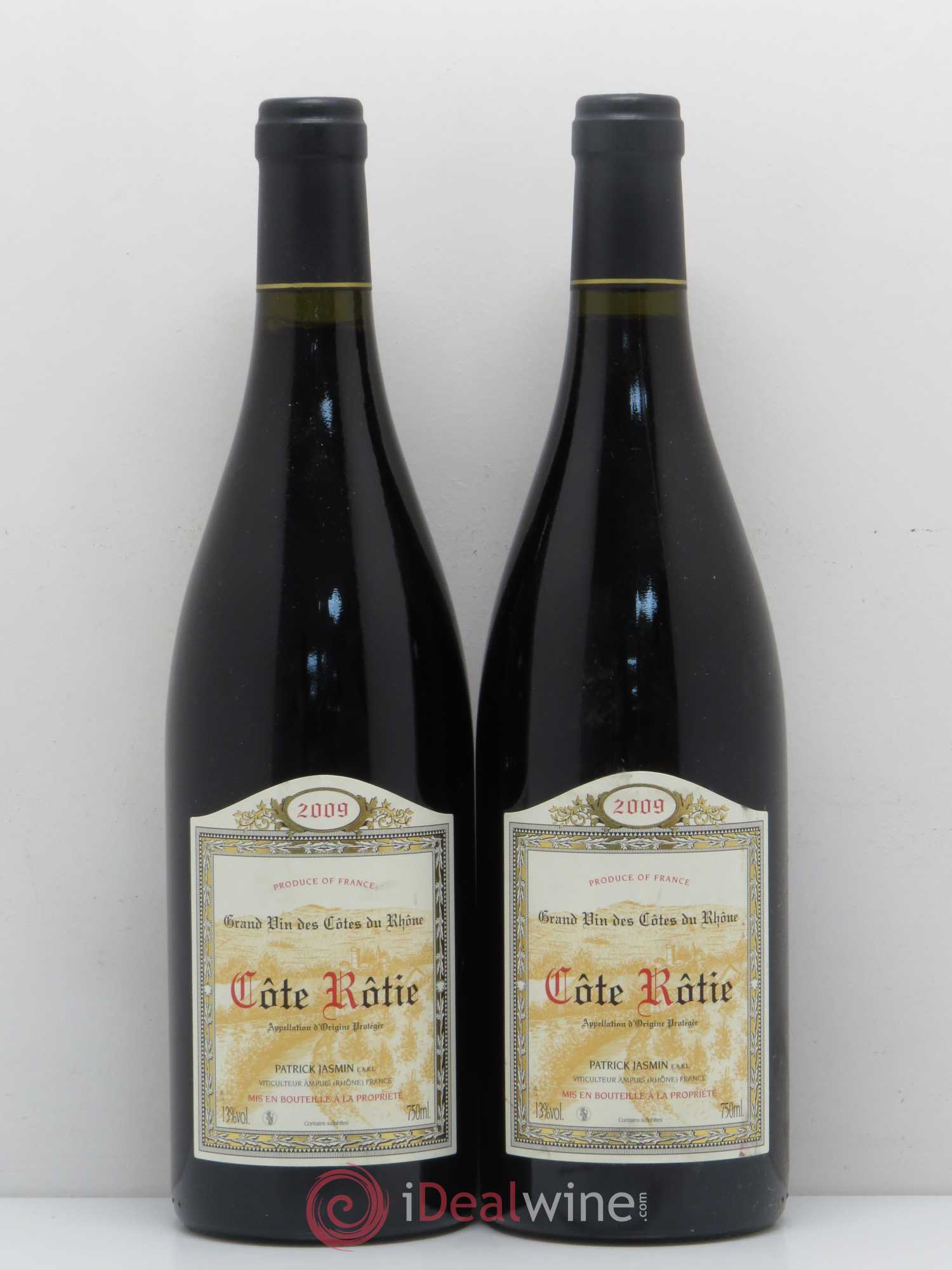 Côte-Rôtie Jasmin (Domaine) 2009 - Lot de 2 bouteilles - 0