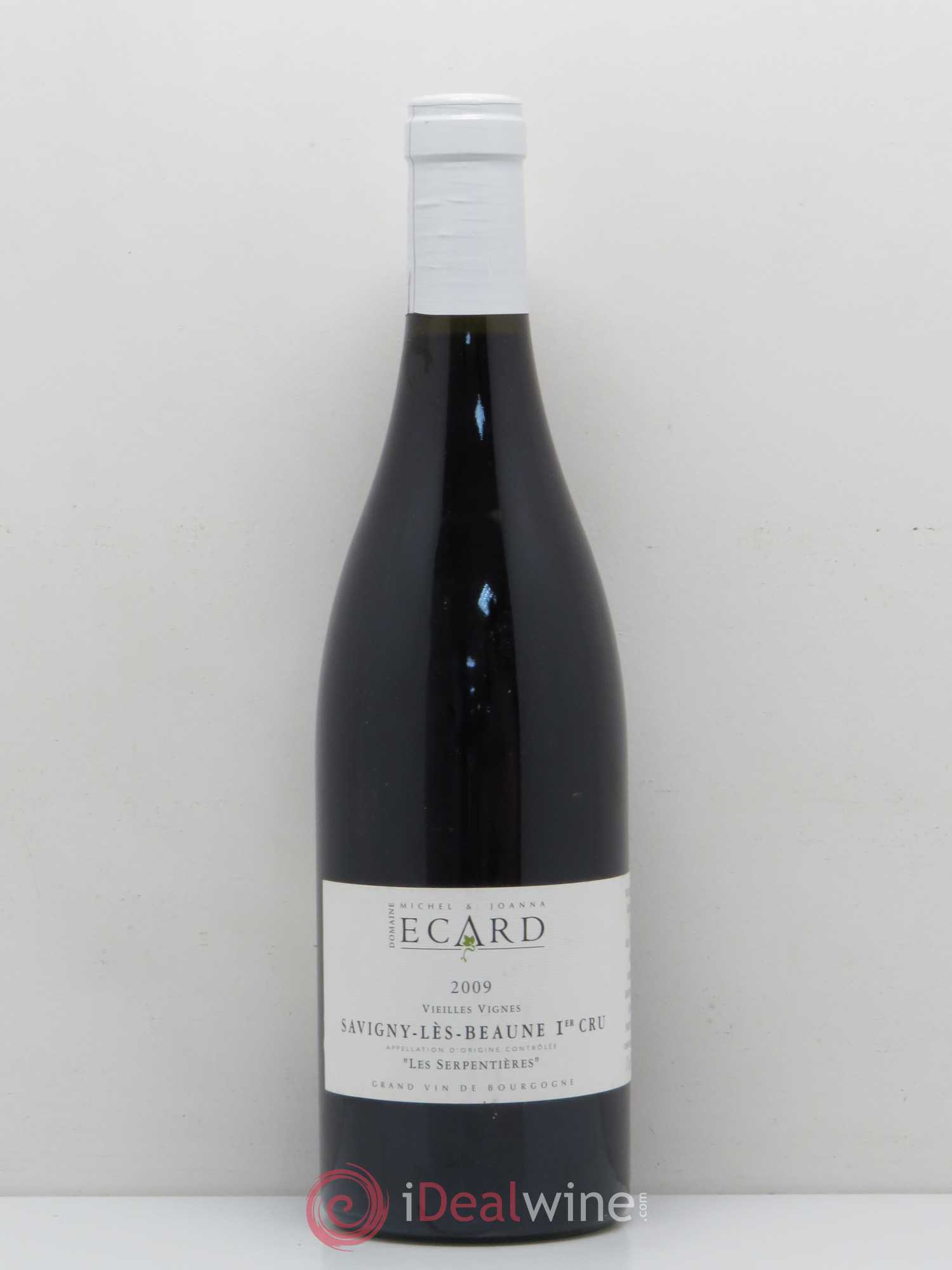 Savigny-lès-Beaune 1er Cru Les Serpentières Michel Ecard (Domaine) Vieilles vignes 2009 - Lot de 1 bouteille - 0