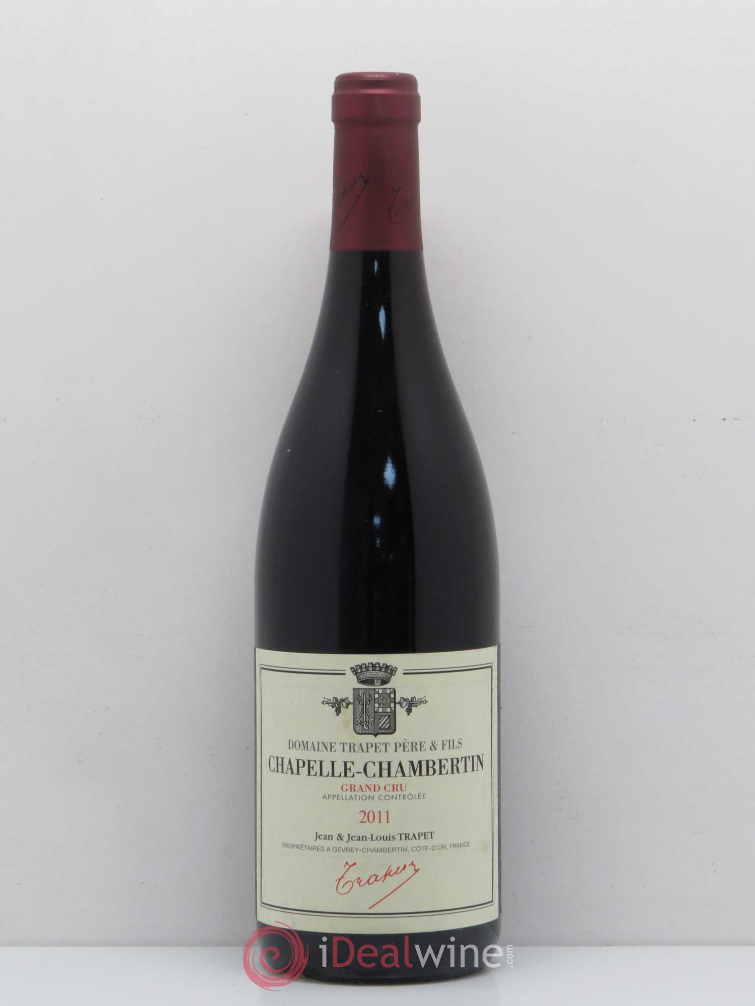 Chapelle-Chambertin Grand Cru Domaine Trapet 2011 - Lot de 1 bouteille - 0