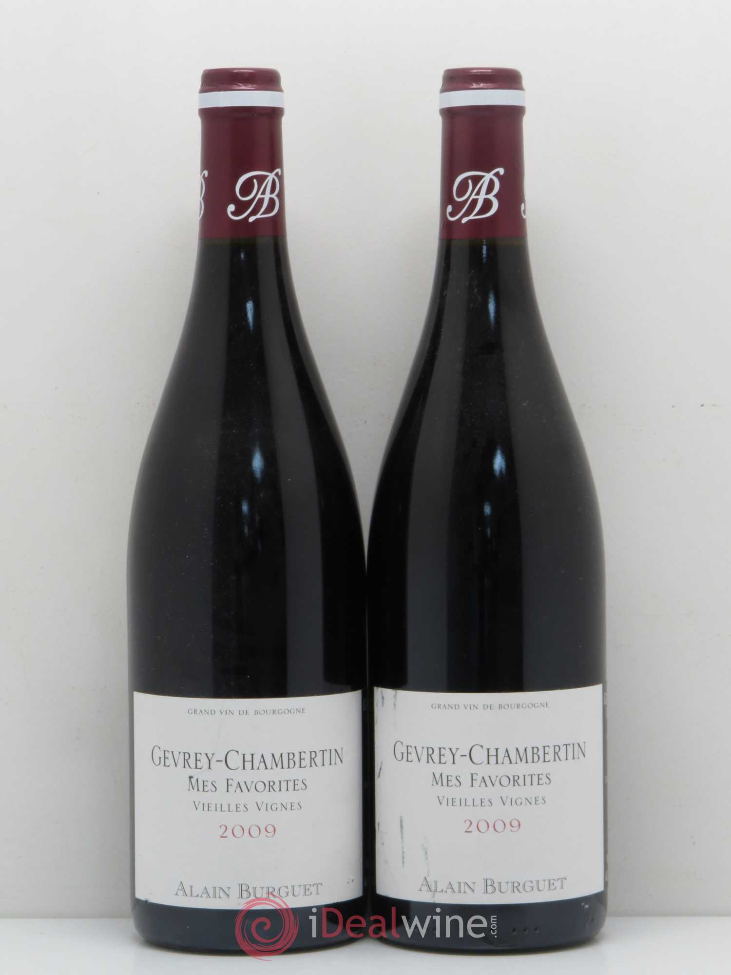 Gevrey-Chambertin Mes Favorites Vieilles vignes Burguet 2009 - Posten von 2 Flaschen - 0