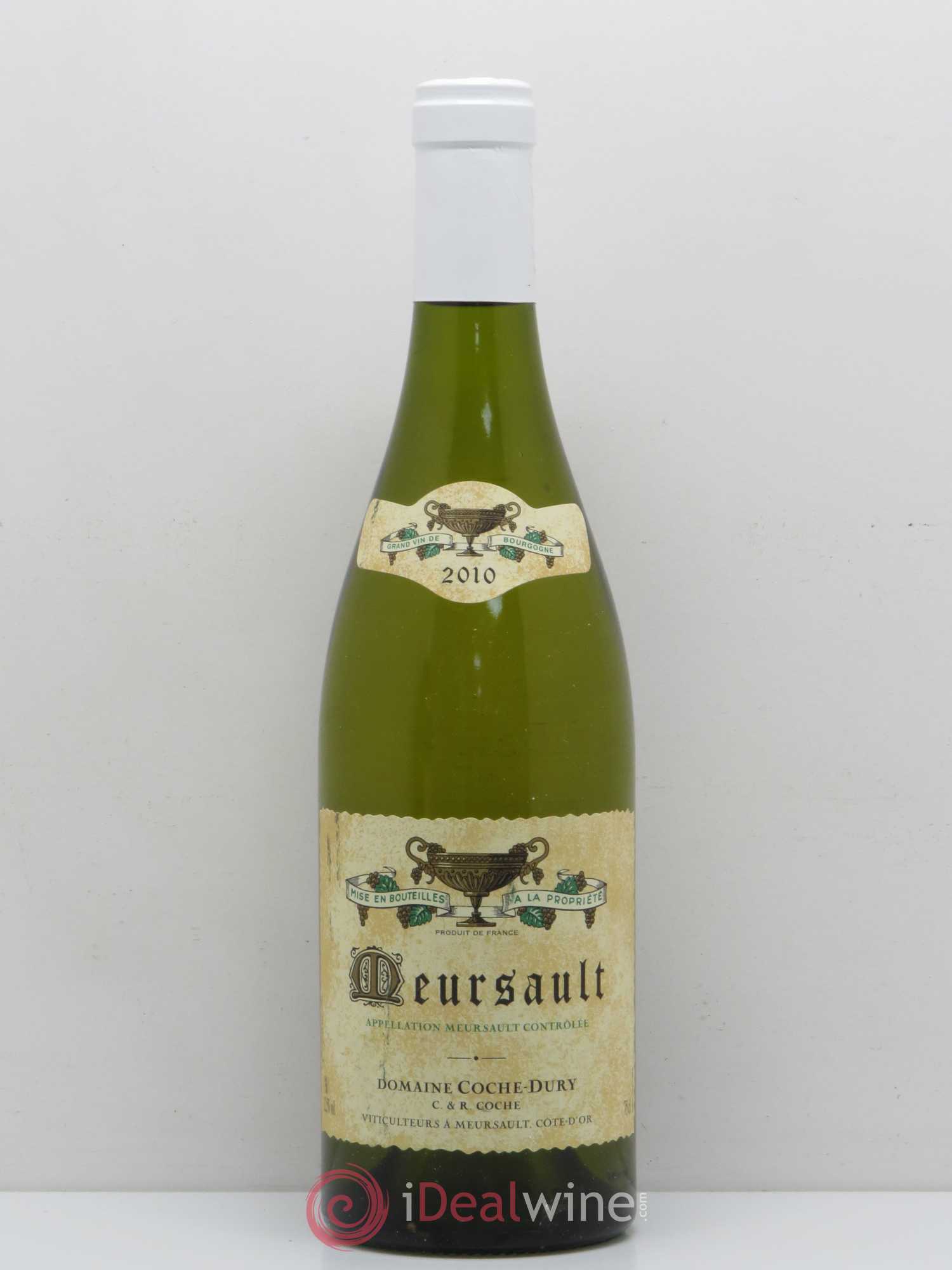 Meursault Coche Dury (Domaine) 2010 - Lot de 1 bouteille - 0