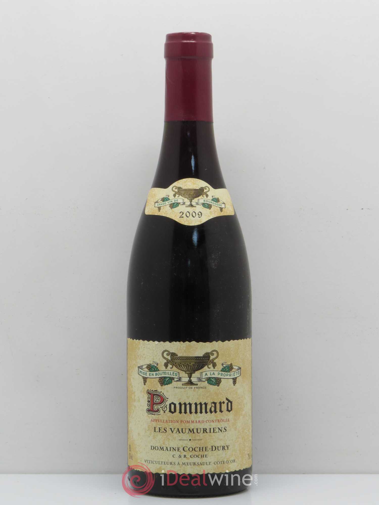 Pommard les Vaumuriens Coche Dury (Domaine) 2009 - Lot de 1 bouteille - 0