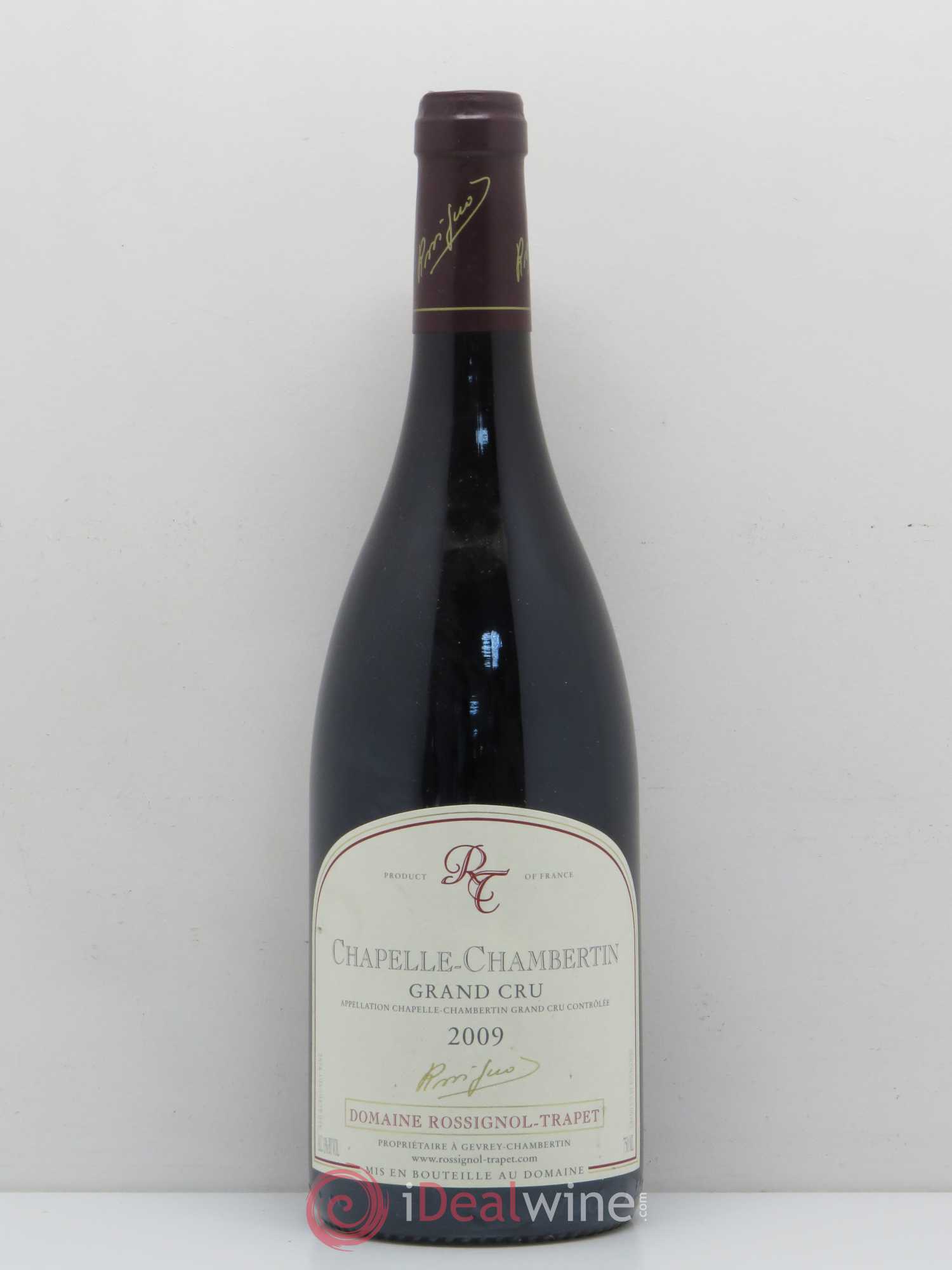 Chapelle-Chambertin Grand Cru Rossignol-Trapet (Domaine) 2009 - Lot de 1 bouteille - 0
