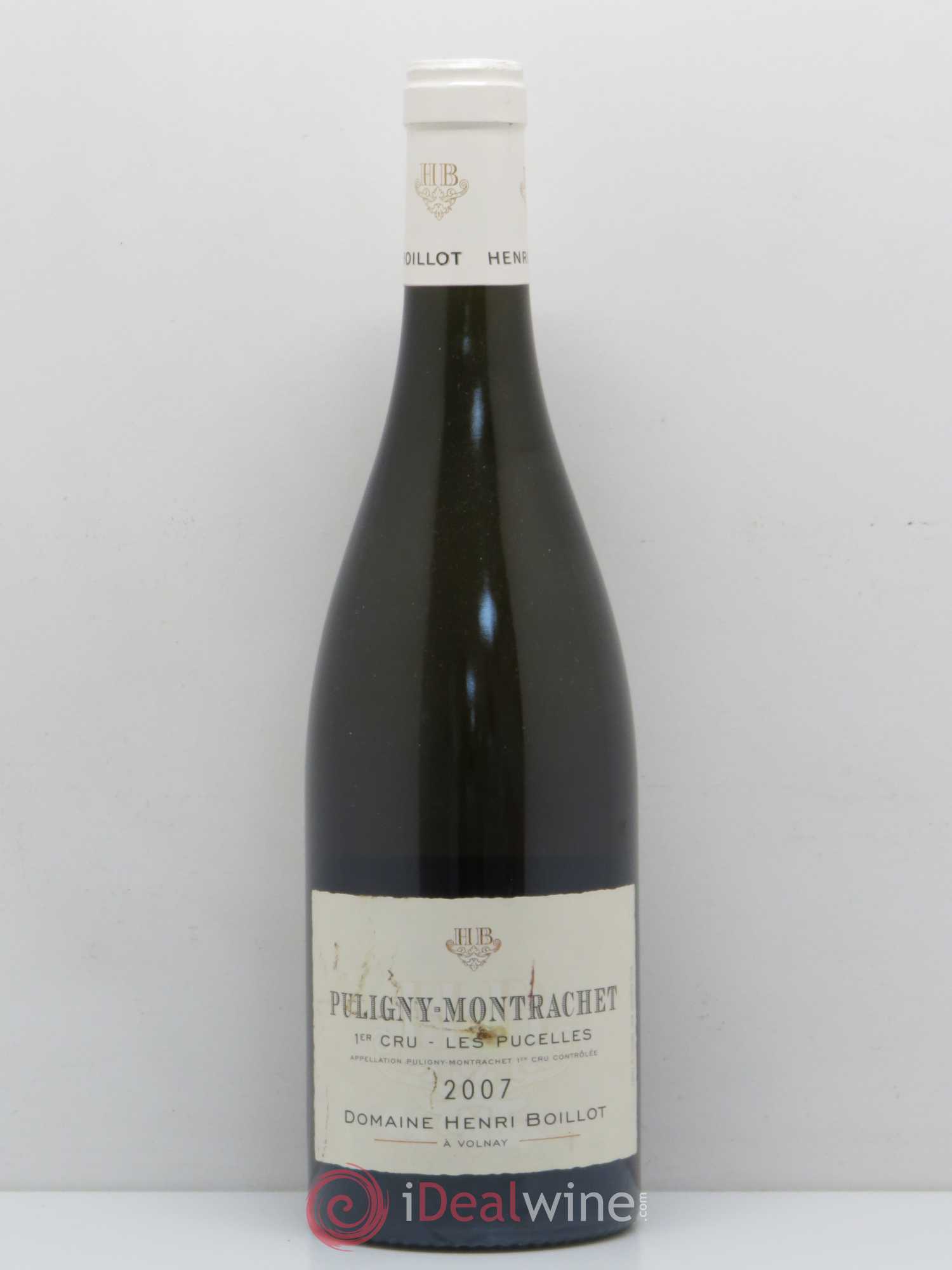 Puligny-Montrachet 1er Cru Les Pucelles Henri Boillot (Domaine) 2007 - Lot de 1 bouteille - 0