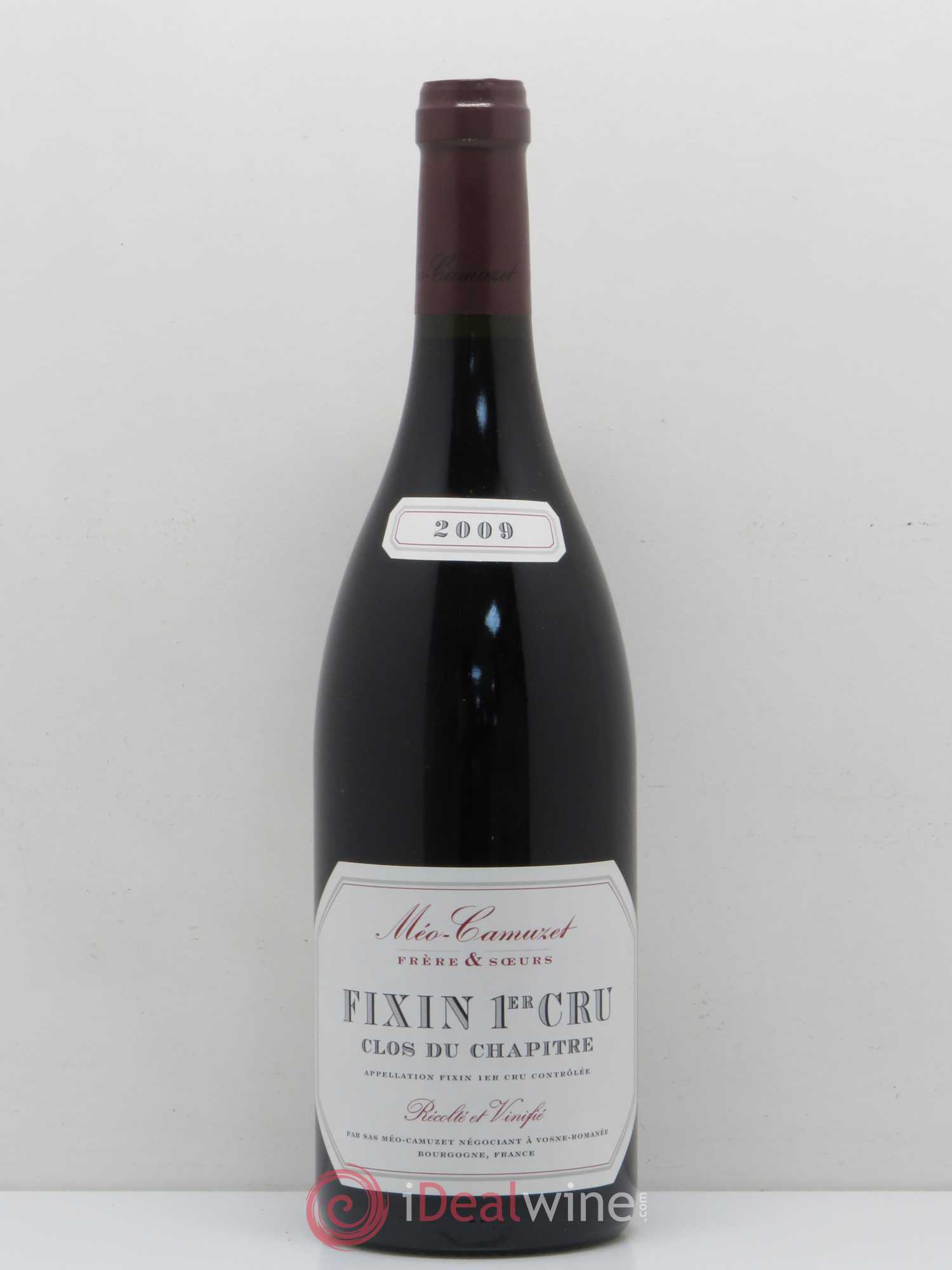Fixin 1er Cru Clos du Chapitre Méo-Camuzet (Frère & Soeurs) 2009 - Lot de 1 bouteille - 0