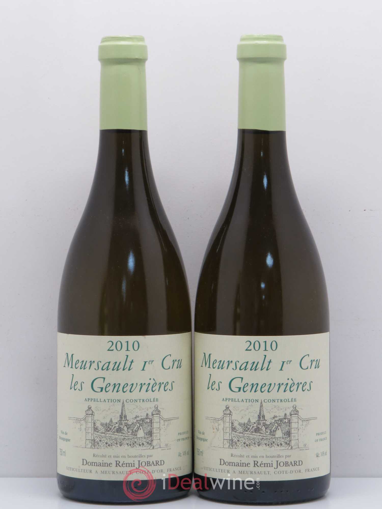 Meursault 1er Cru Les Genevrières Rémi Jobard (Domaine) 2010 - Lot de 2 bouteilles - 0