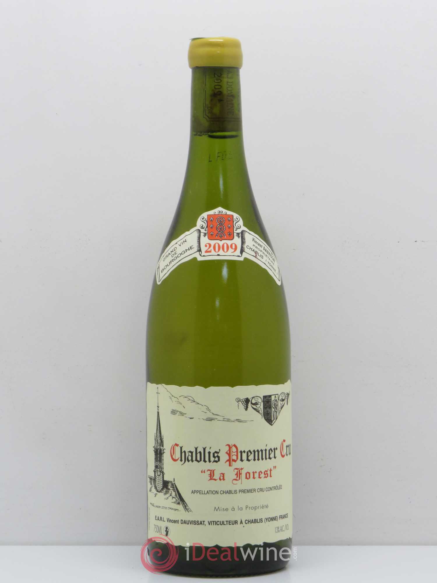 Chablis 1er Cru La Forest Vincent Dauvissat (Domaine) 2009 - Lot de 1 bouteille - 0