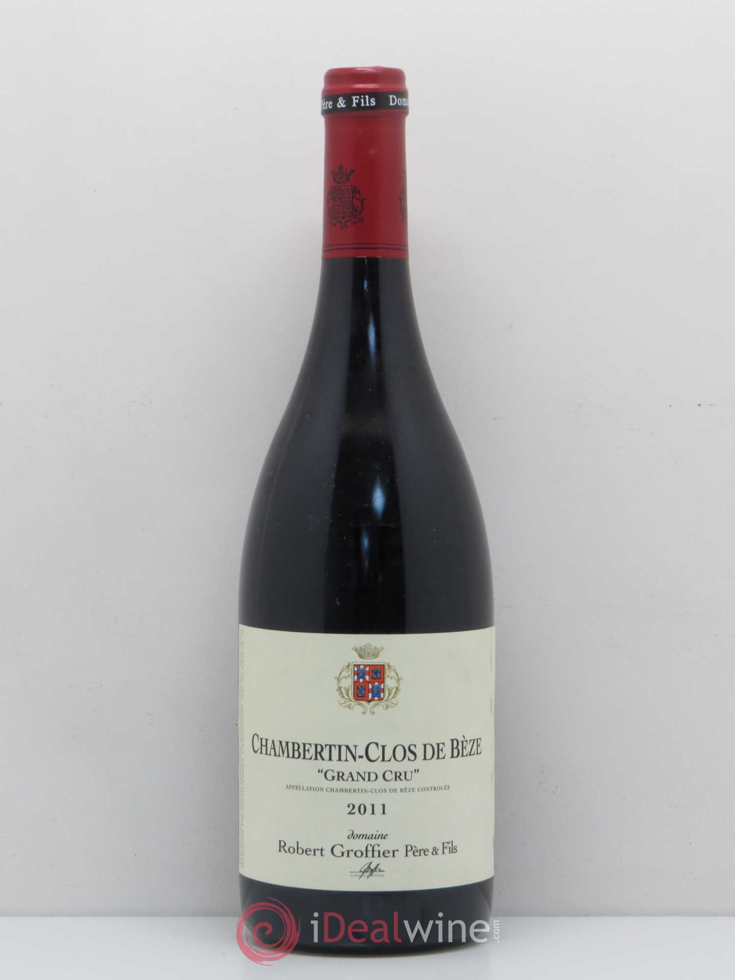 Chambertin Clos de Bèze Grand Cru Robert Groffier Père & Fils (Domaine) 2011 - Lot de 1 bouteille - 0