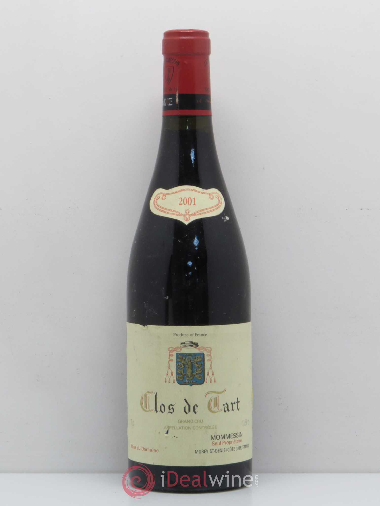 Clos de Tart Grand Cru Clos de Tart 2001 - Lot de 1 bouteille - 0