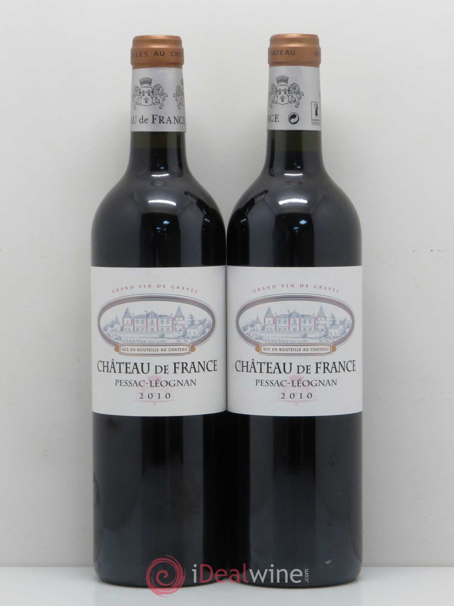Château de France 2010 - Lot de 2 bouteilles - 0