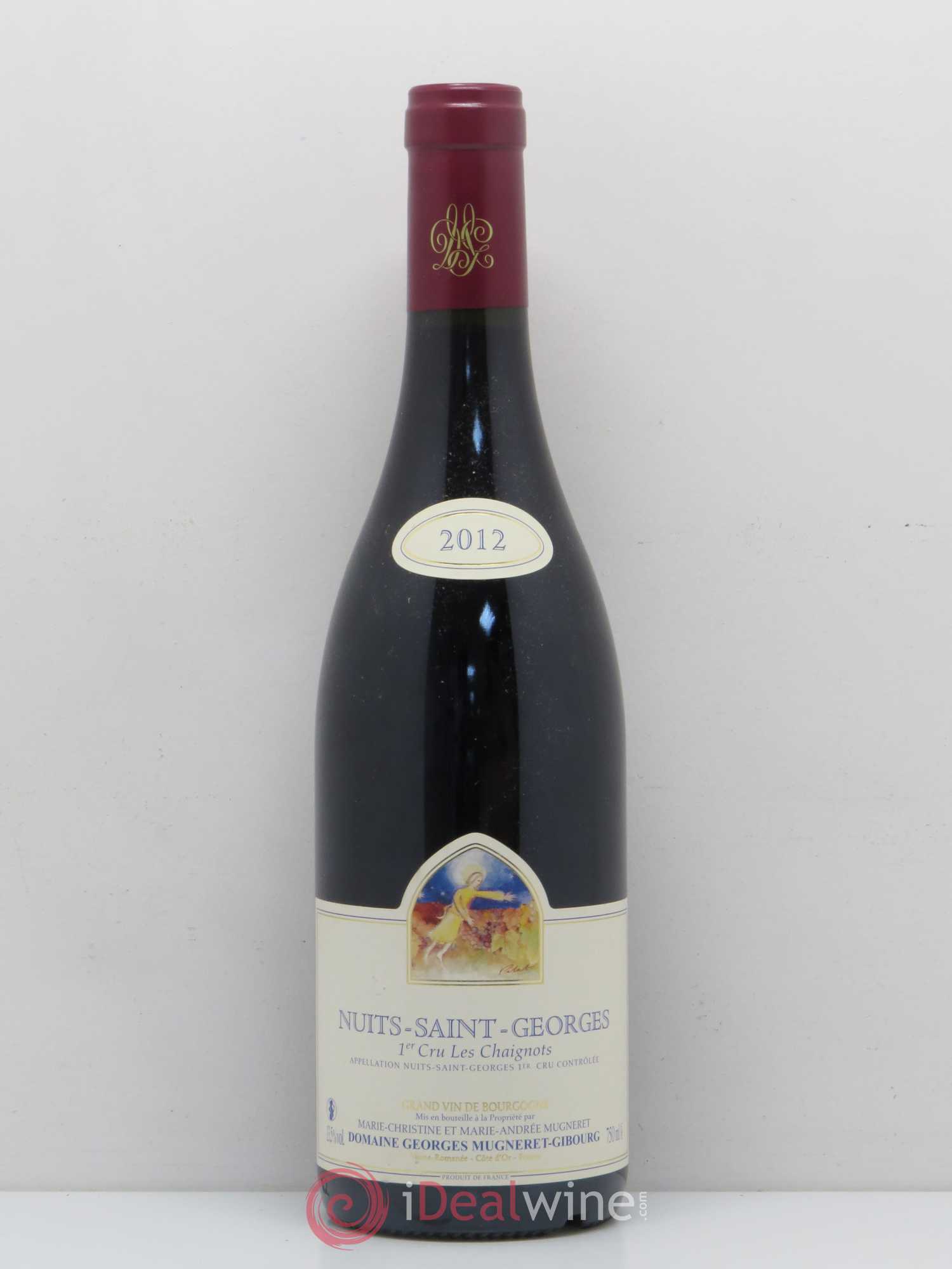 Nuits-Saint-Georges 1er Cru Les Chaignots Mugneret-Gibourg (Domaine) 2012 - Lot de 1 bouteille - 0