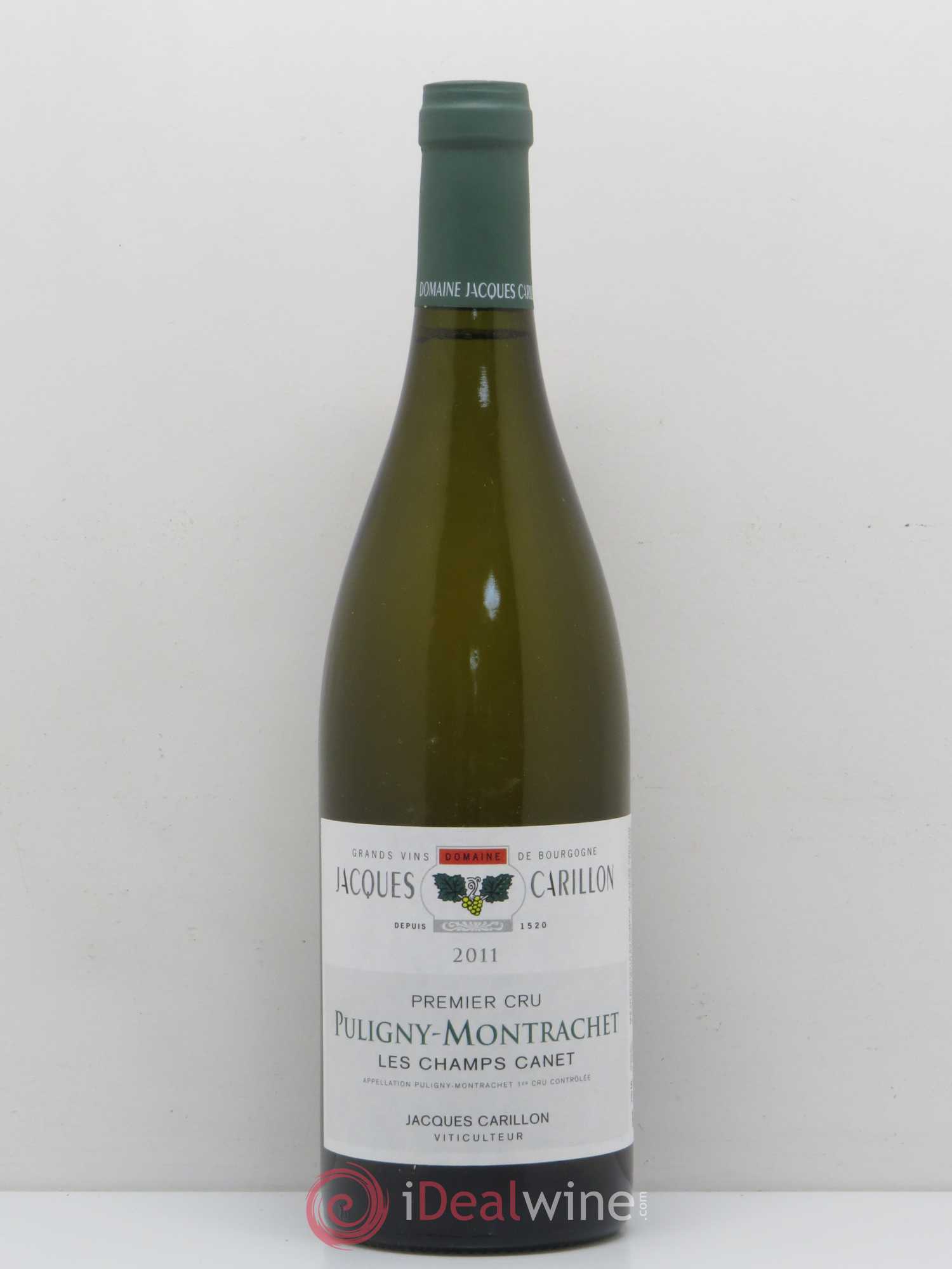 Puligny-Montrachet 1er Cru Les Champs Canet Jacques Carillon 2011 - Posten von 1 Flasche - 0