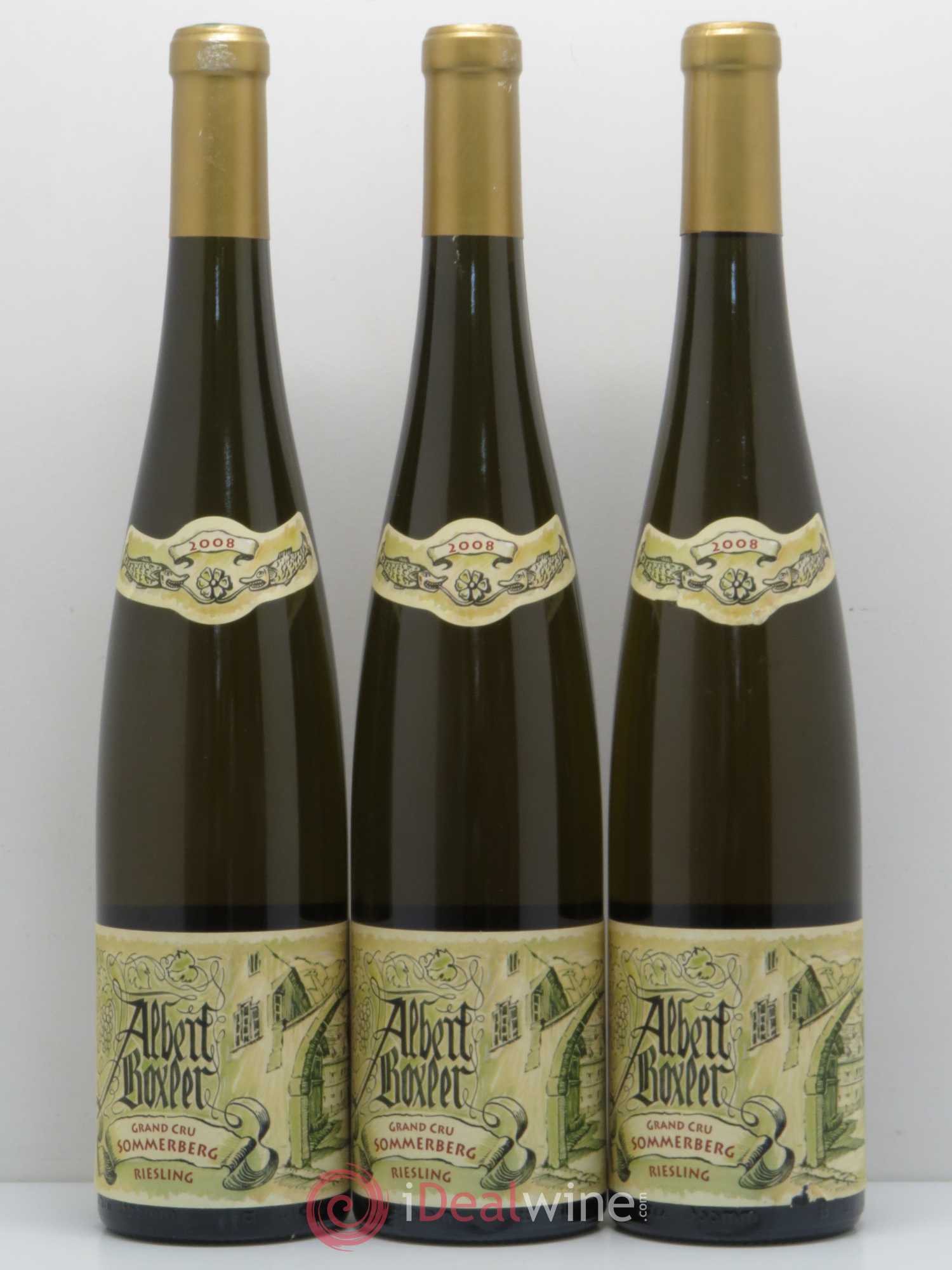 Riesling Sommerberg A Boxler cuvée E 2008 - Lotto di 3 bottiglie - 0