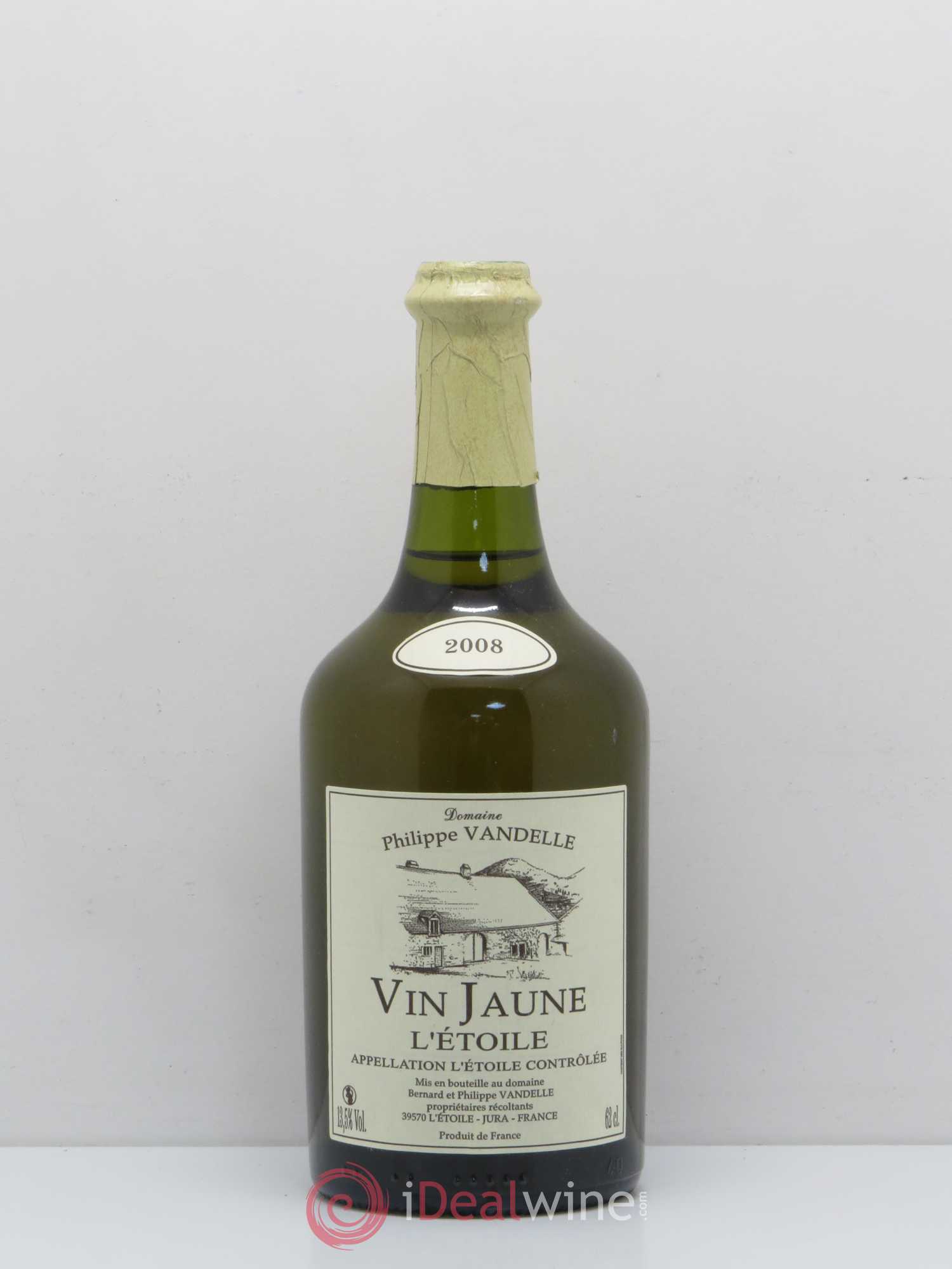 Arbois Vin Jaune L'étoile P. Vandelle 2008 - Posten von 1 Flasche - 0