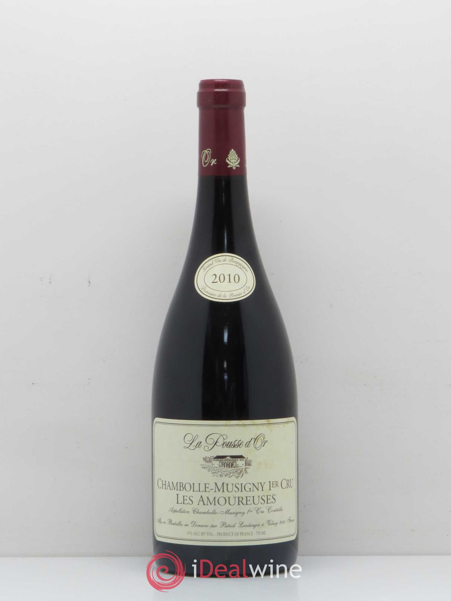Chambolle-Musigny 1er Cru Les Amoureuses La Pousse d'Or (Domaine de) (sans prix de réserve) 2010 - Lot de 1 bouteille - 0
