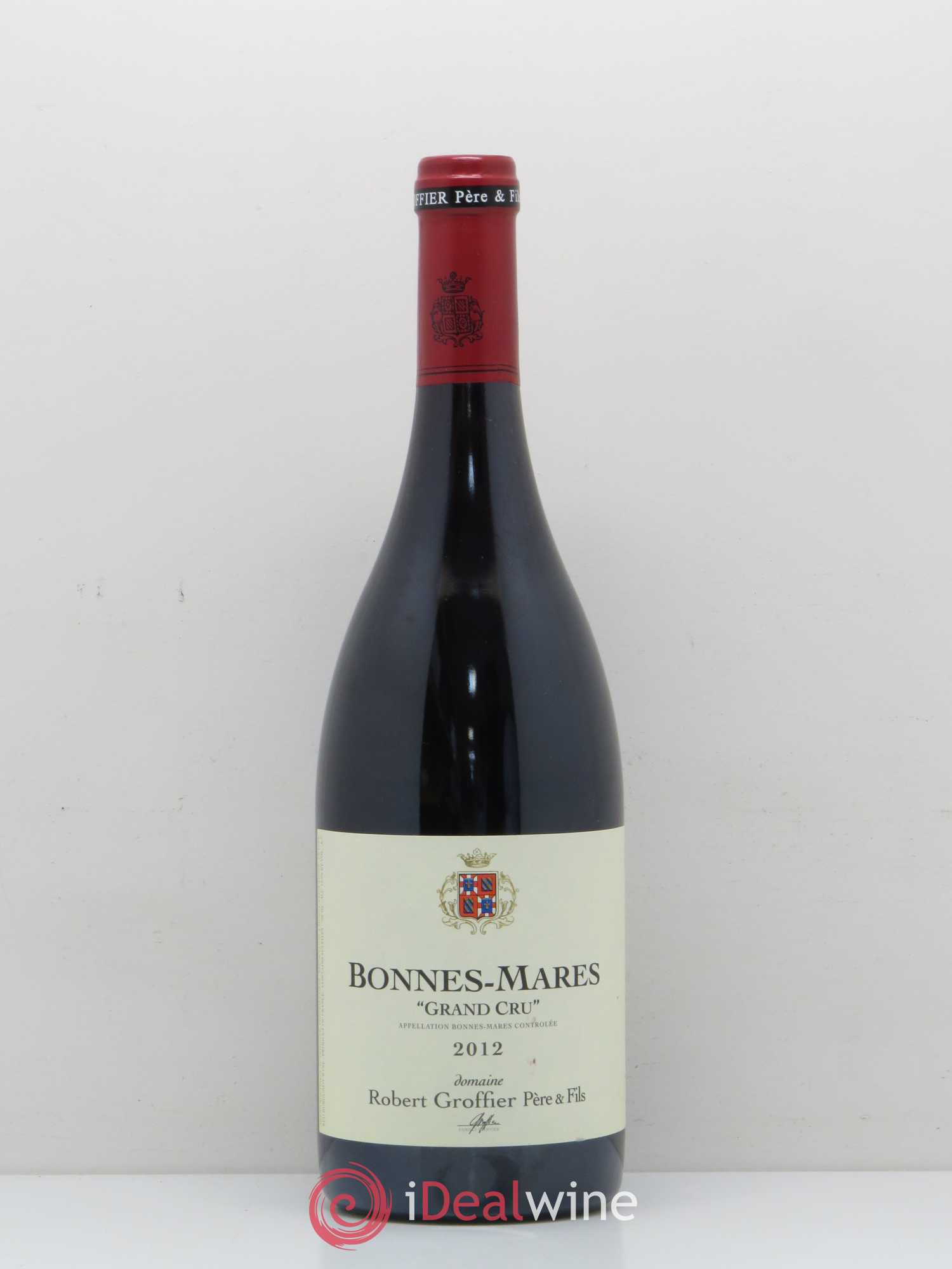 Bonnes-Mares Grand Cru Robert Groffier Père & Fils (Domaine) 2012 - Lot de 1 bouteille - 0