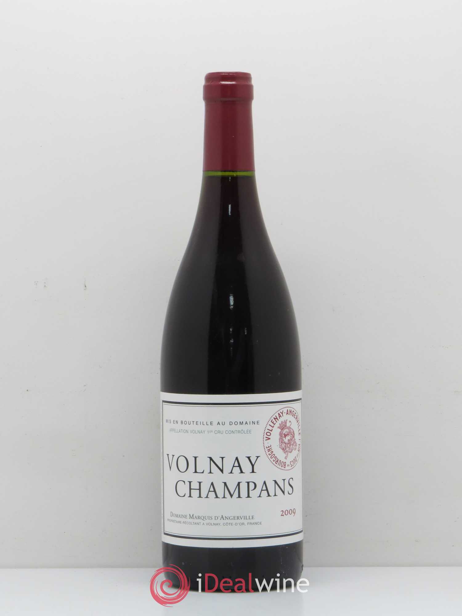 Volnay 1er Cru Champans Marquis d'Angerville (Domaine) 2009 - Lot de 1 bouteille - 0