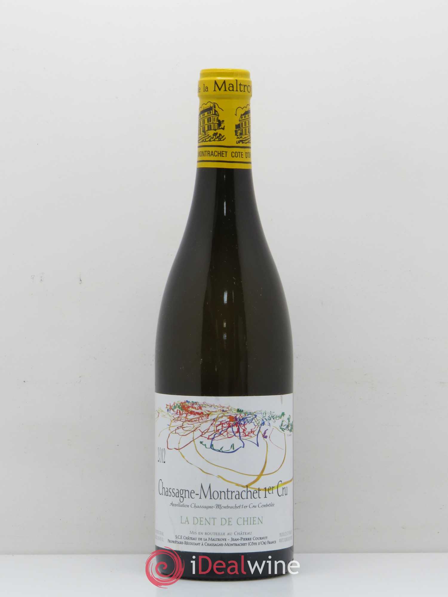 Chassagne-Montrachet 1er Cru La Dent de Chien Domaine Maltroye 2012 - Posten von 1 Flasche - 0