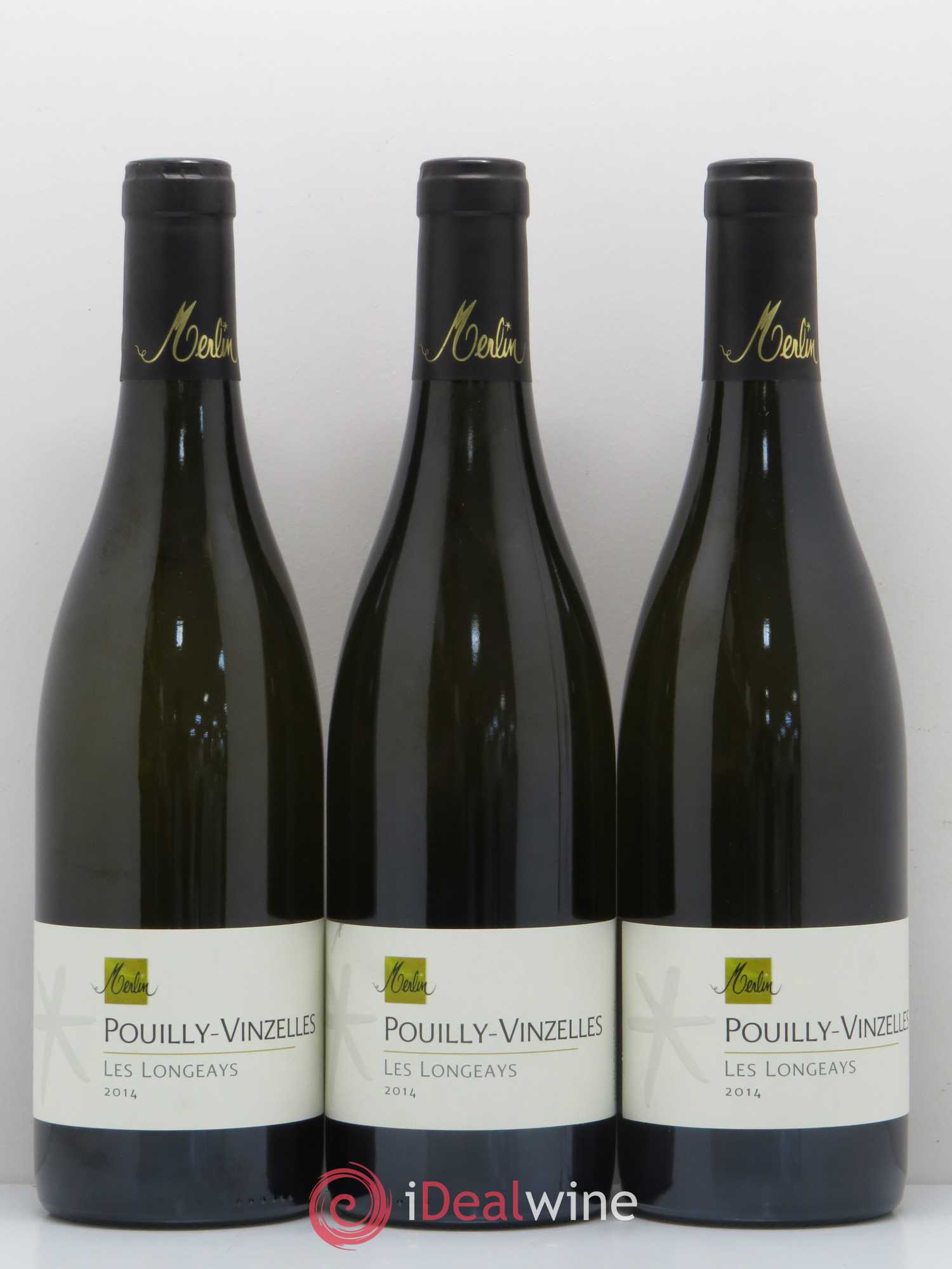 Pouilly-Vinzelles Les Longeays Merlin (sans prix de réserve) 2014 - Posten von 3 Flaschen - 0