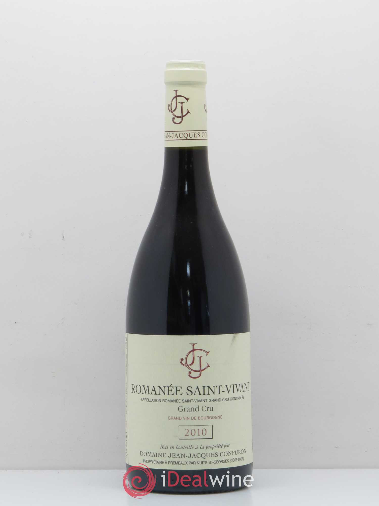 Romanée-Saint-Vivant Grand Cru Jean-Jacques Confuron 2010 - Lot de 1 bouteille - 0