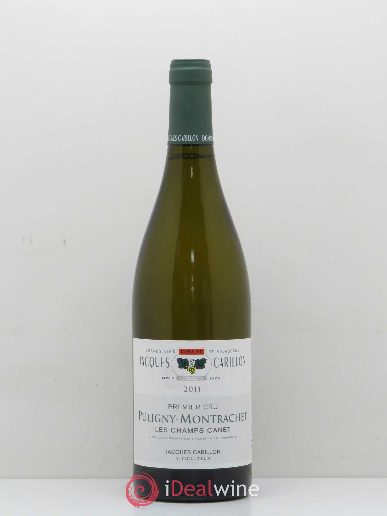 Puligny-Montrachet 1er Cru Les Champs Canet Jacques Carillon (sans prix de réserve) 2011 - Posten von 1 Flasche - 0