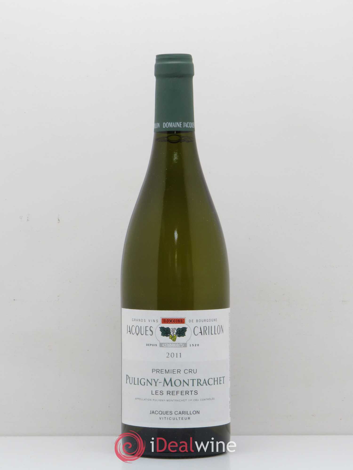 Puligny-Montrachet 1er Cru Les Referts François Carillon 2011 - Lot de 1 bouteille - 0