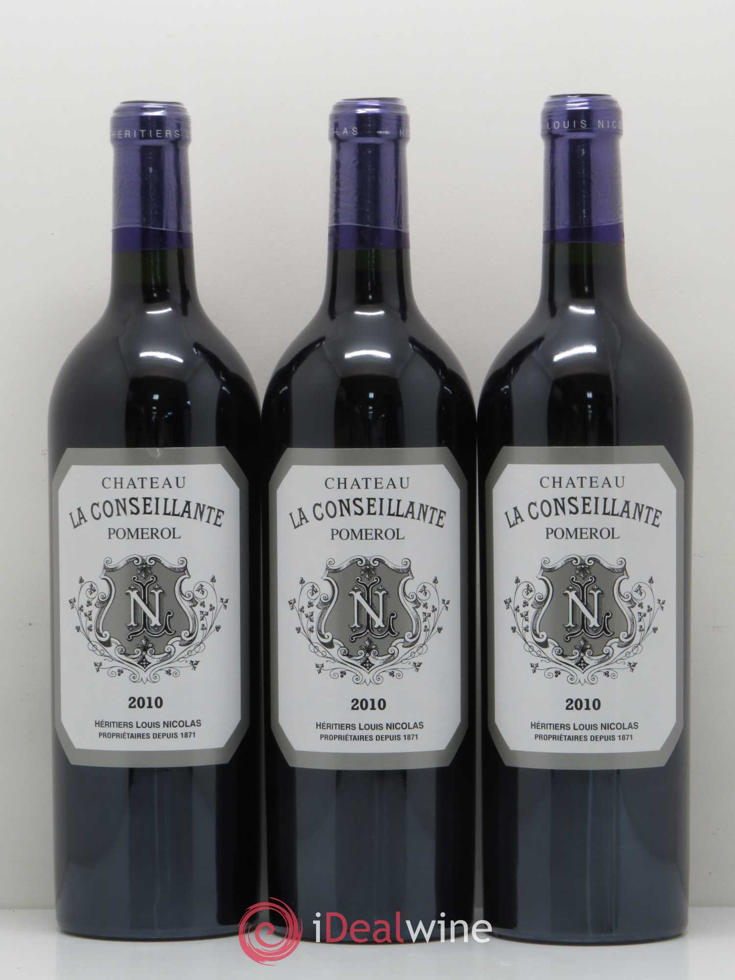 Château la Conseillante 2010 - Lot de 3 bouteilles - 0