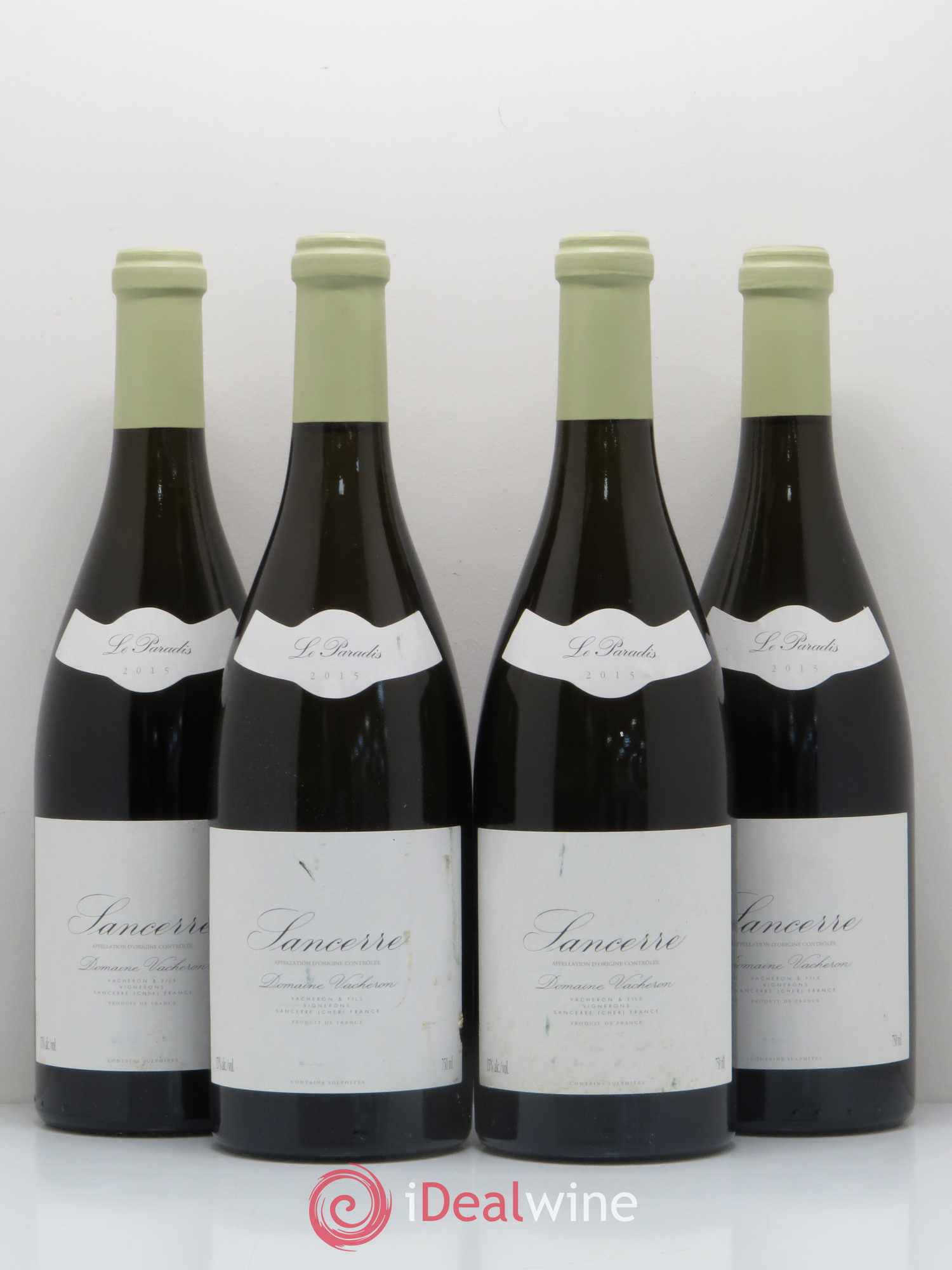 Sancerre Le Paradis Domaine Vacheron et Fils 2015 - Lot de 4 bouteilles - 0