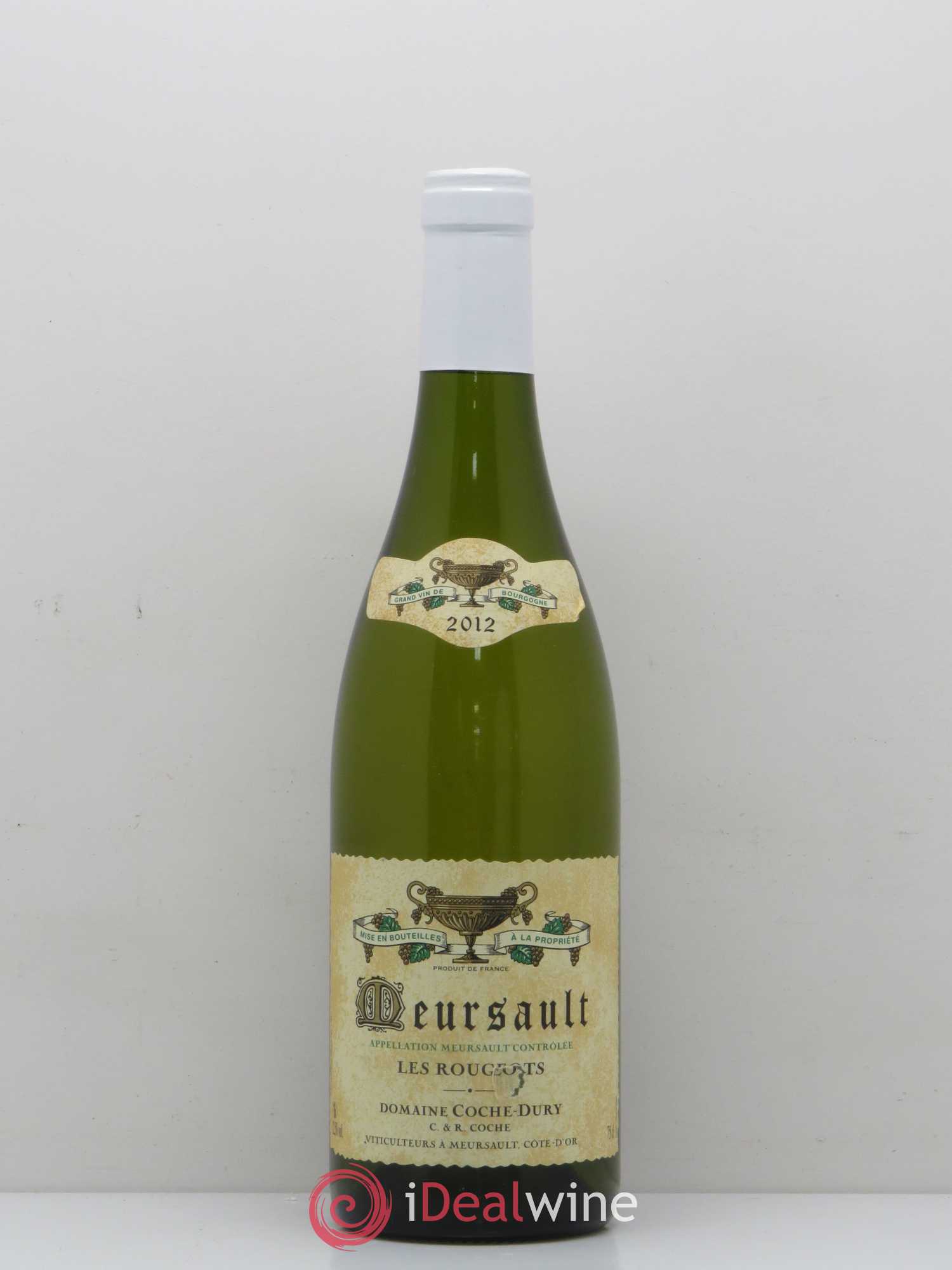 Meursault Les Rougeots Coche Dury (Domaine) 2012 - Lot de 1 bouteille - 0
