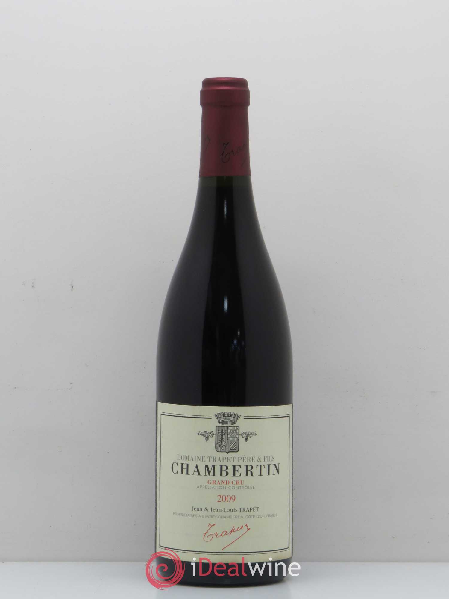 Chambertin Grand Cru Domaine Trapet 2009 - Lot de 1 bouteille - 0